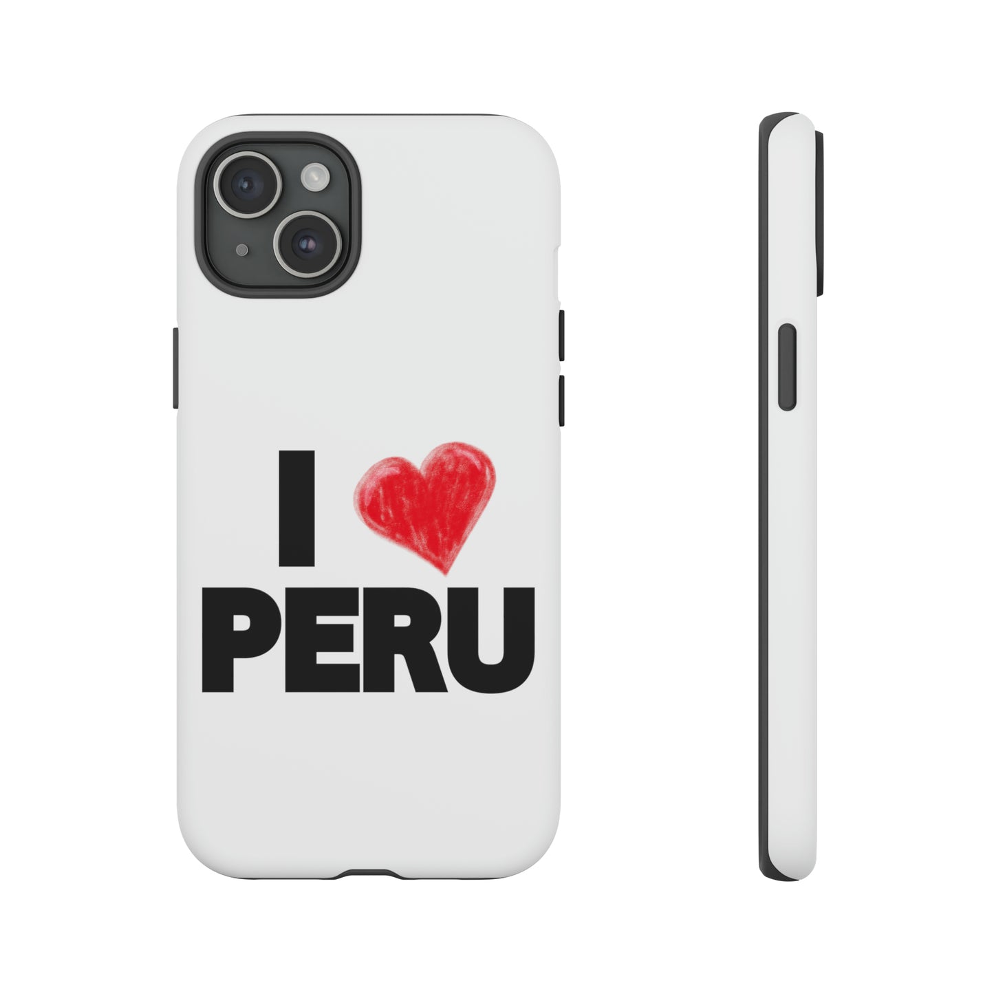 Tough iPhone Cases "Love Peru"