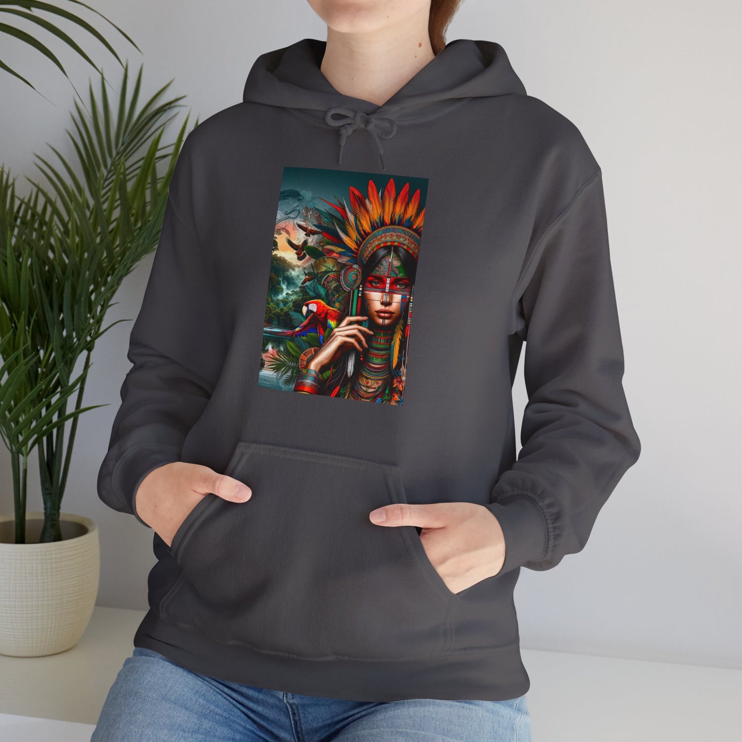 Best Unisex Hoodie Peruvian Inspired Ashaninka Girl
