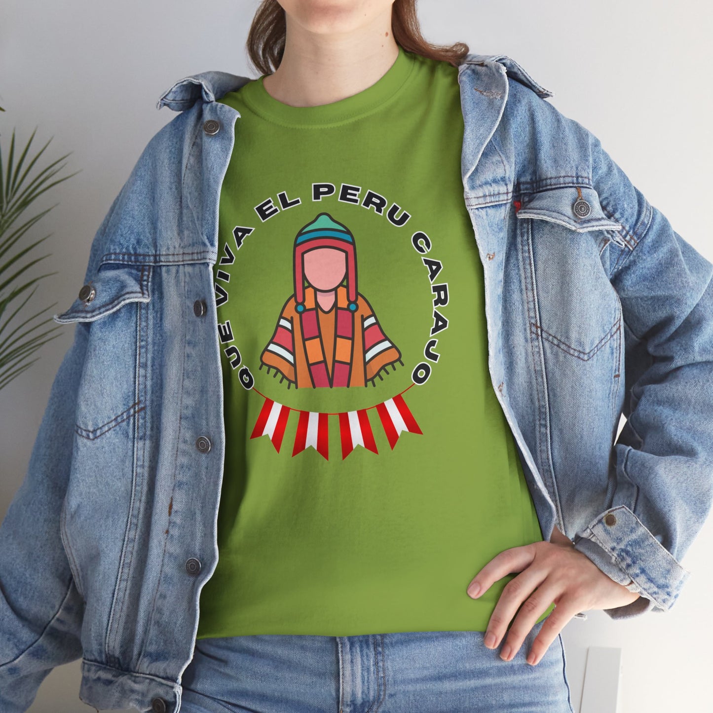 Best Peruvian Unisex T-Shirt "Que Viva El Peru Carajo