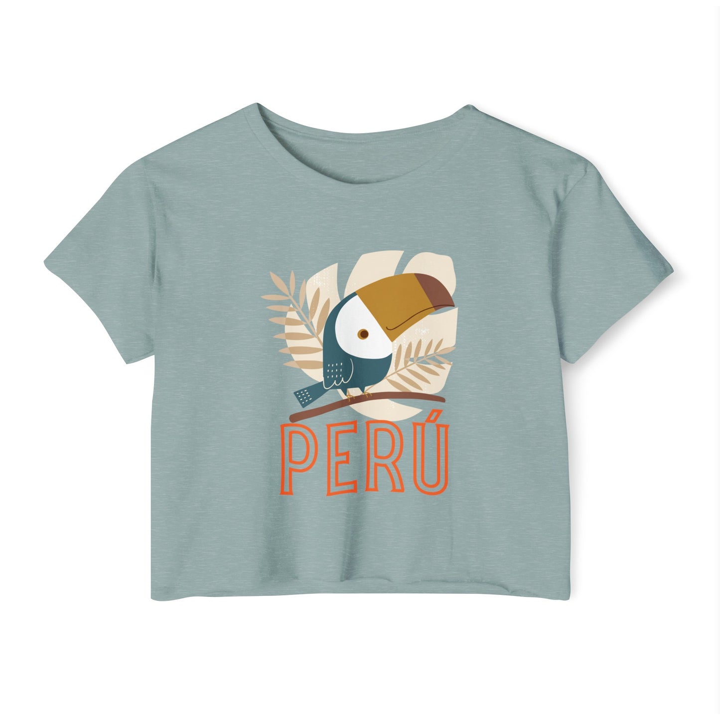 Peruvian Crop Top "Peru Rainforest"