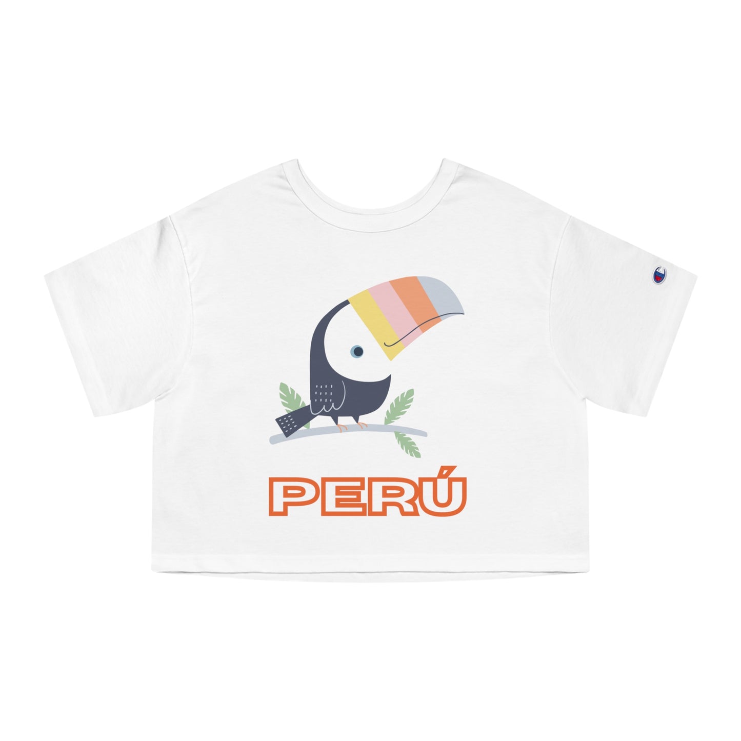 Champion Cropped T-Shirt "Peruvian Rainforest"