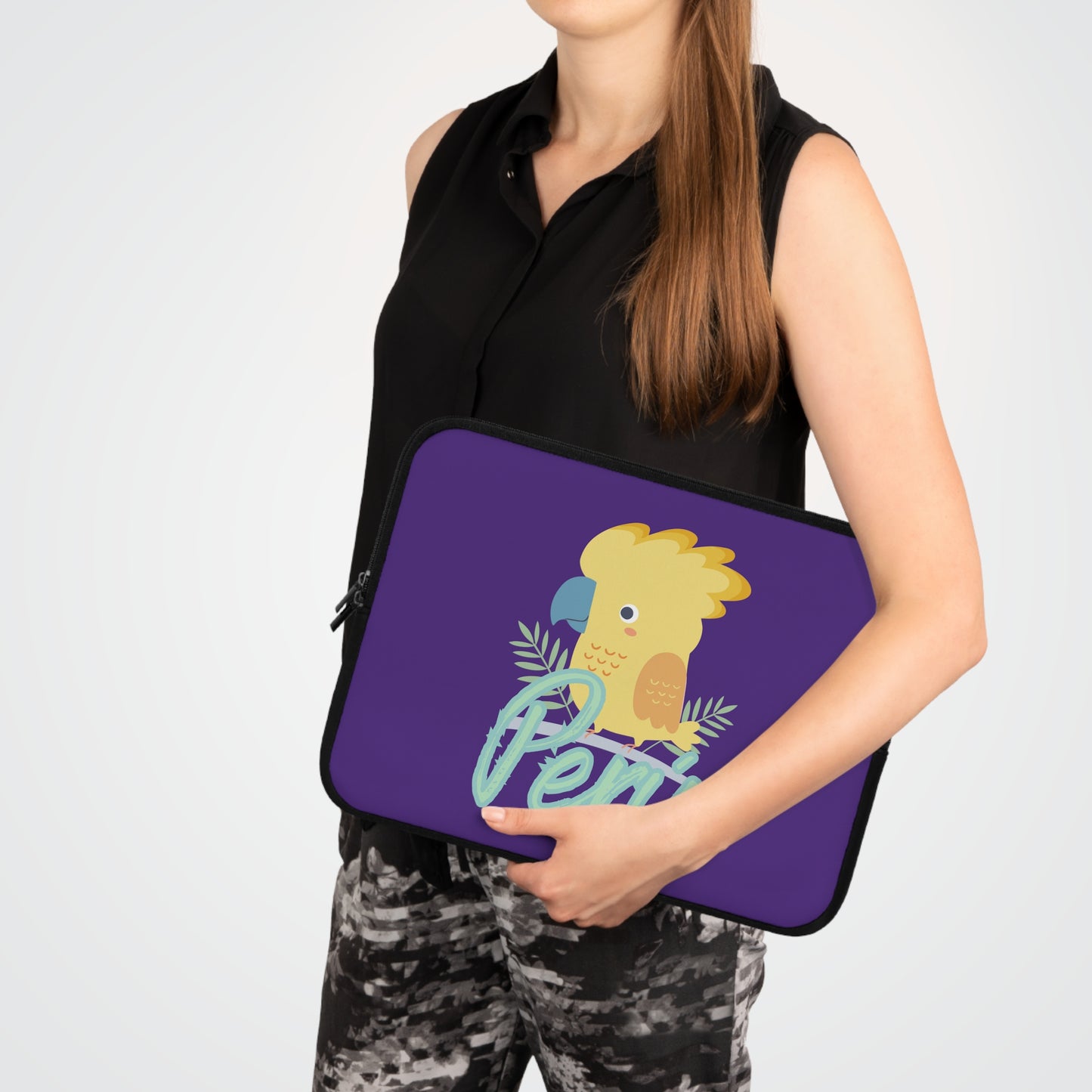 Peruvian Laptop Sleeve "Gallito de las Rocas"