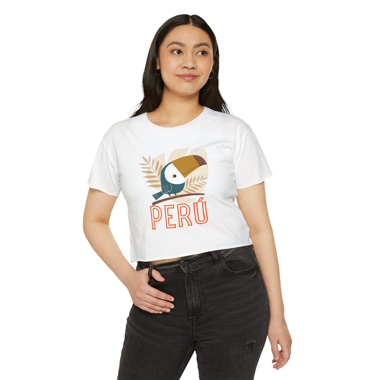 Peruvian Crop Top "Peru Rainforest"