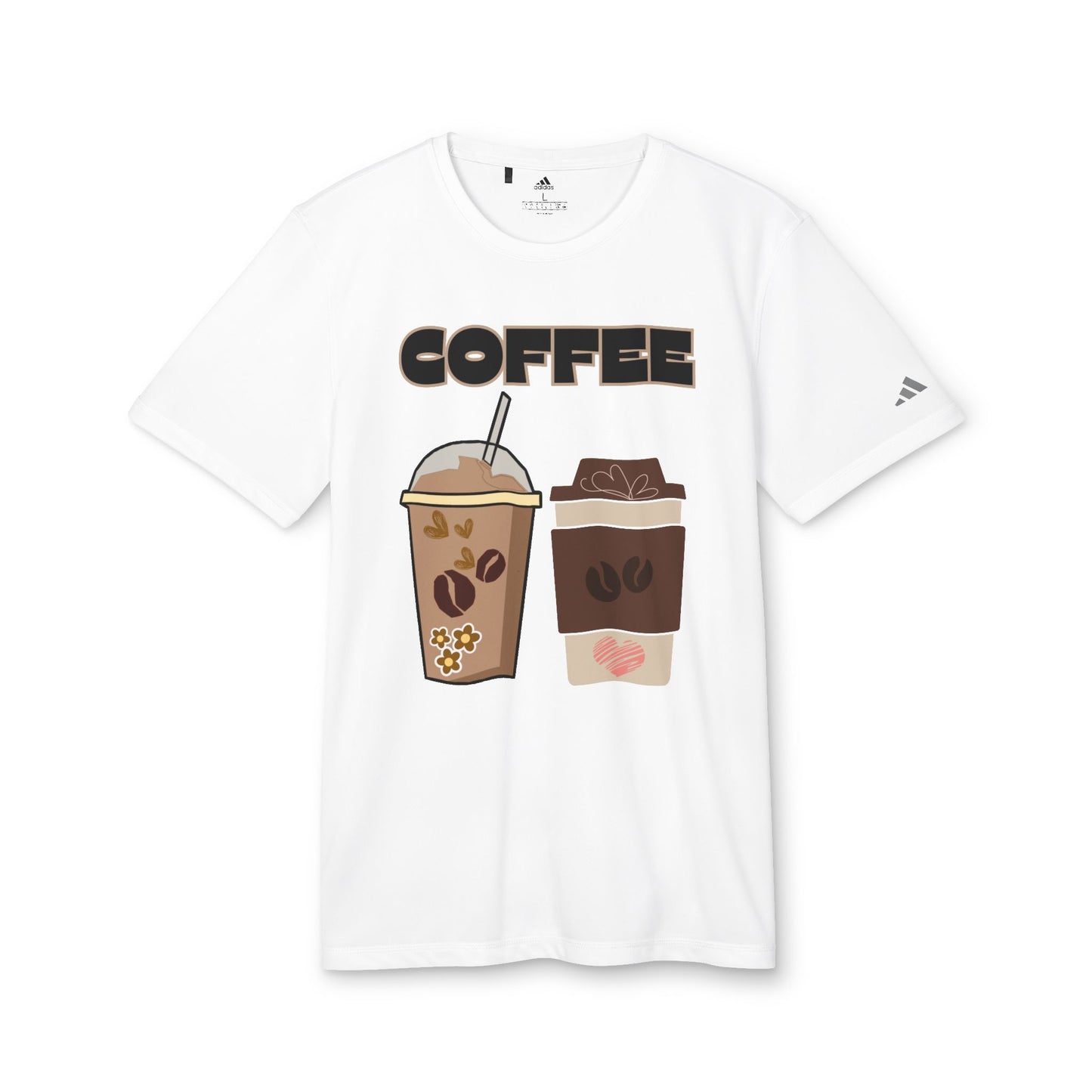 Best Customized adidas Unisex Sport Coffee T-shirt for Coffee Addicts