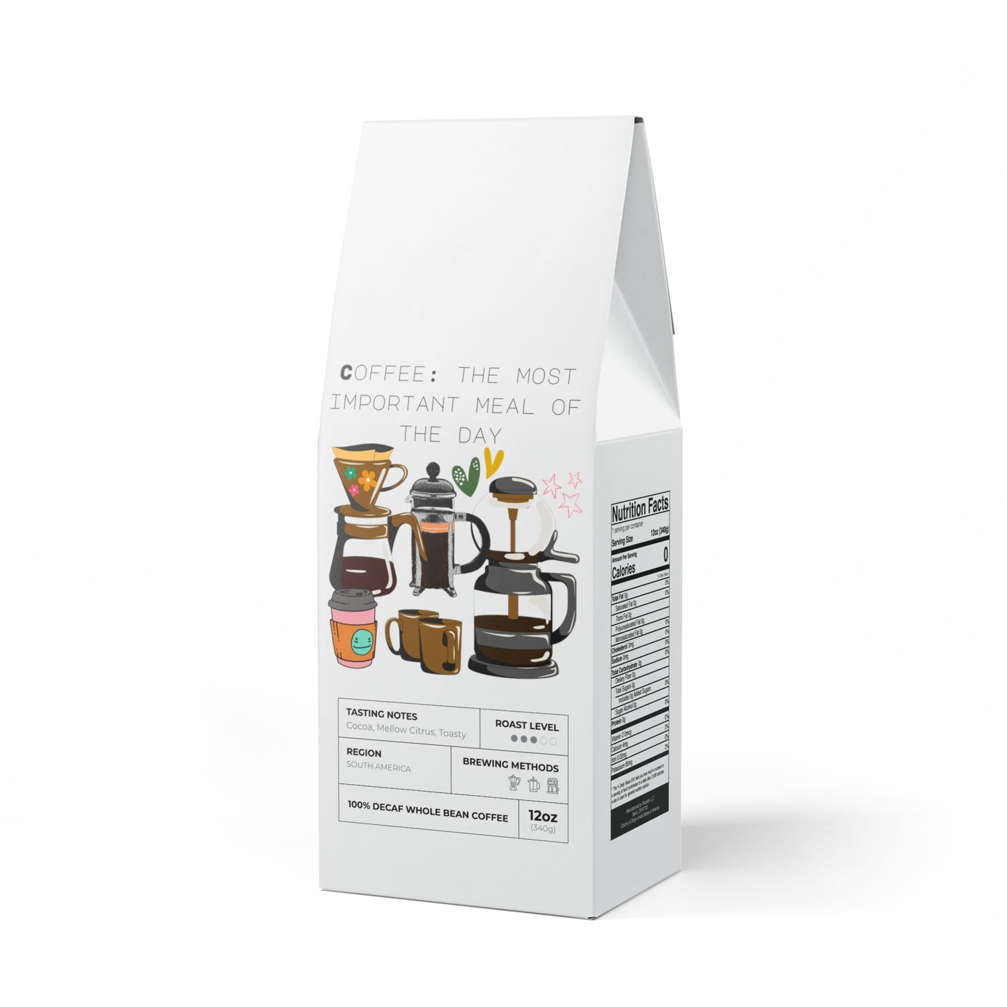 Best Decaf Coffee Blend (Medium Roast) "Coffee: the most important meal of the day"