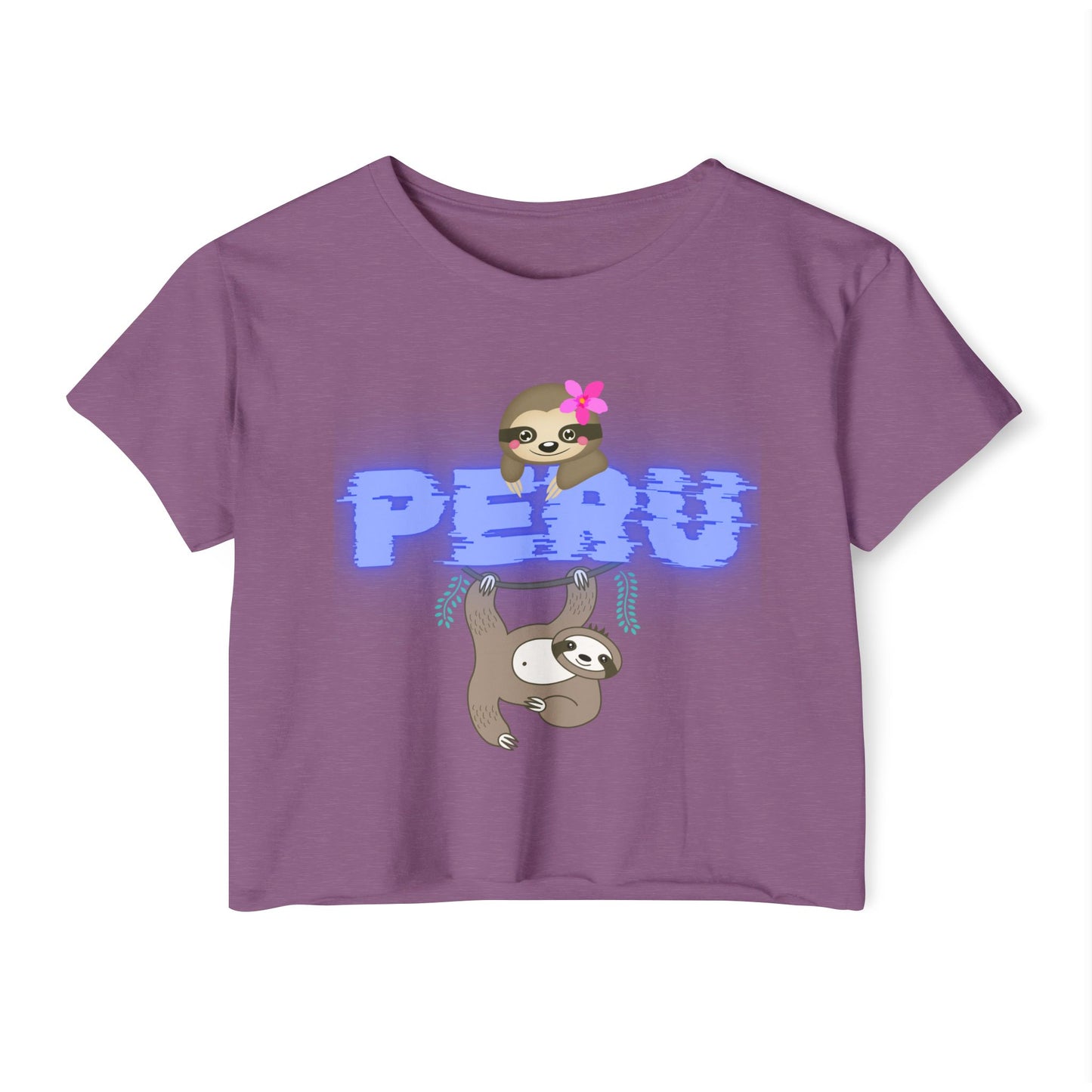 Best Peruvian Crop Top "Peru Jungle Love"