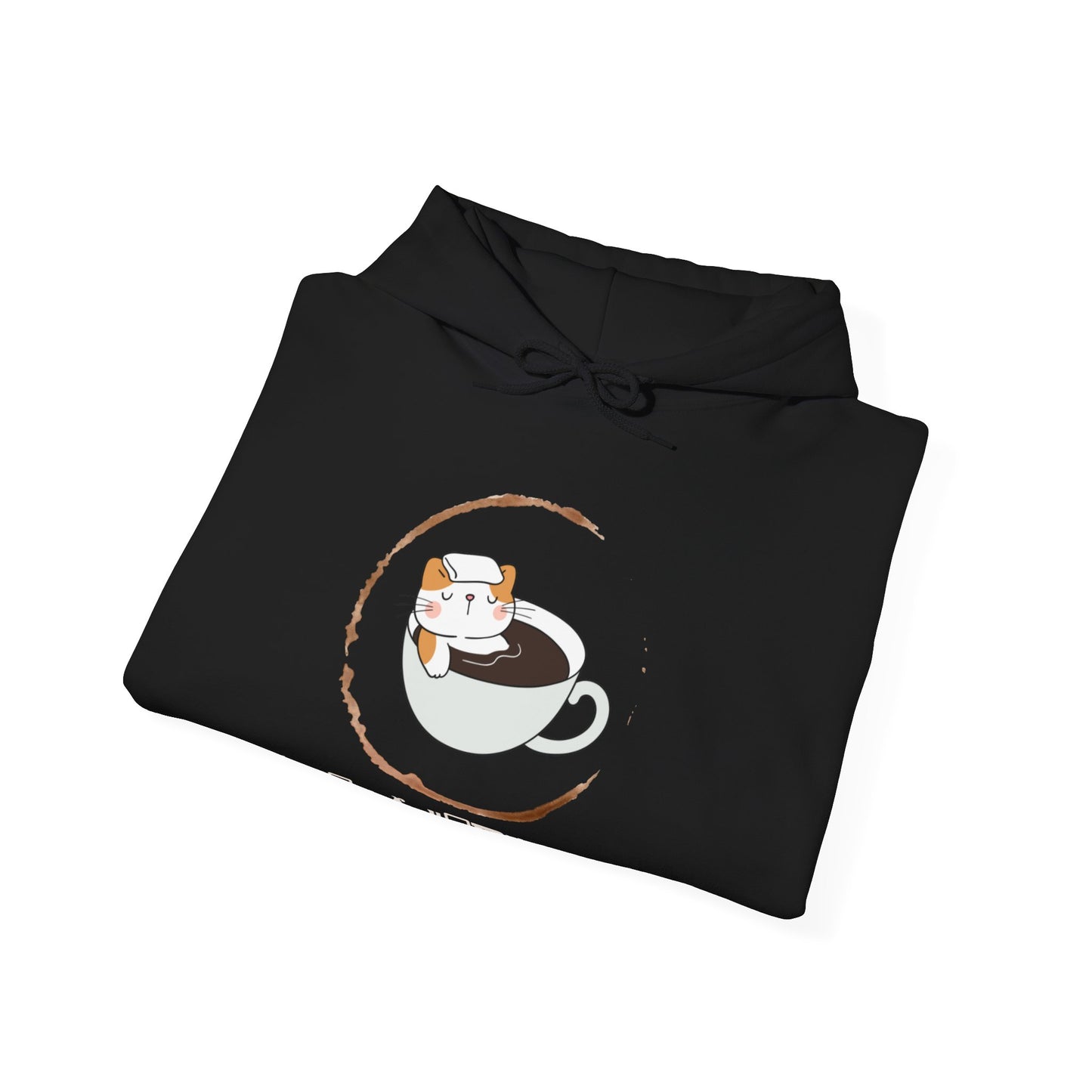 π±β Not a Morning Person Coffee Cat Hoodie USA | Funny Coffee Hoodie