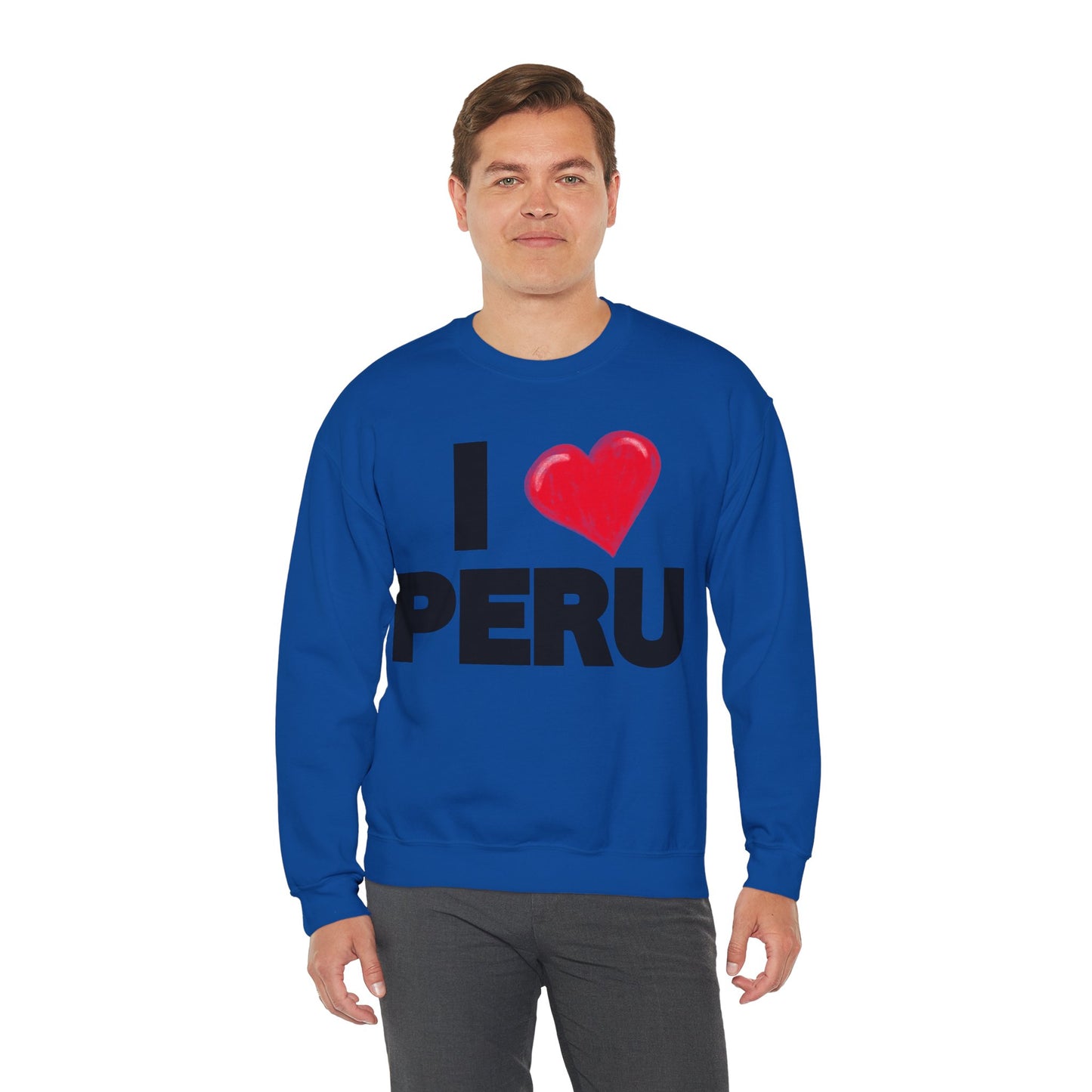 Best Unisex Sweatshirt Peruvian Inspired "I Love Peru"