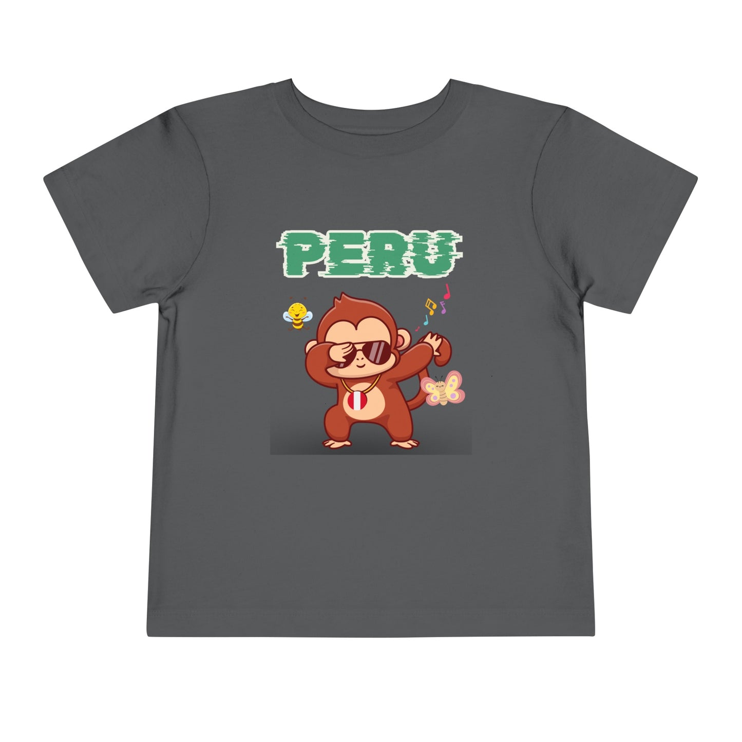 Best PeruvianToddler Short Sleeve Tee "Peruvian Jungle Party"