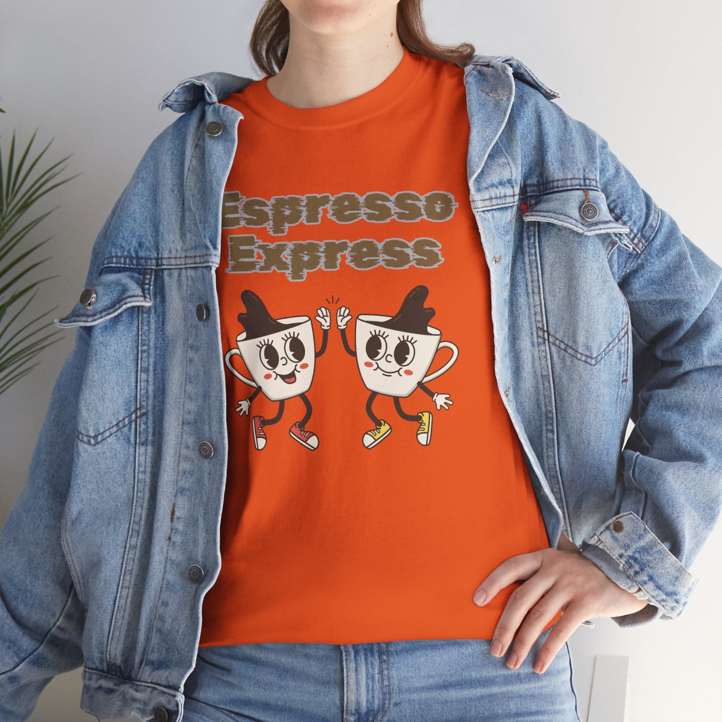 Best Unisex  Espresso Express Coffee Tee That's Brewing Smiles: Caffeine Teamwork
