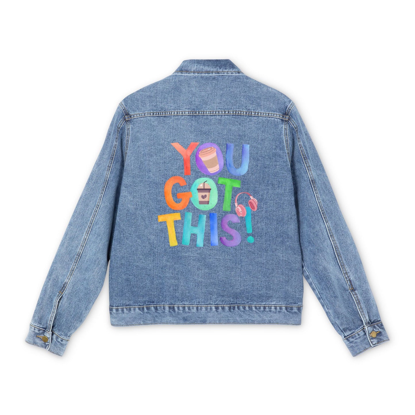 Best Men's Denim Coffee Jacket That's Your Daily Pep Talk: Brew-tiful Confidence