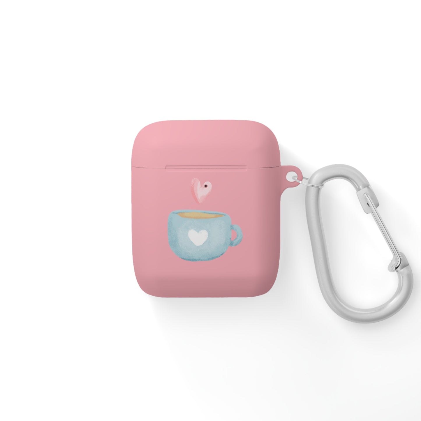 Best Coffee AirPods and AirPods Pro Case Cover "Coffee Mugs Heart"
