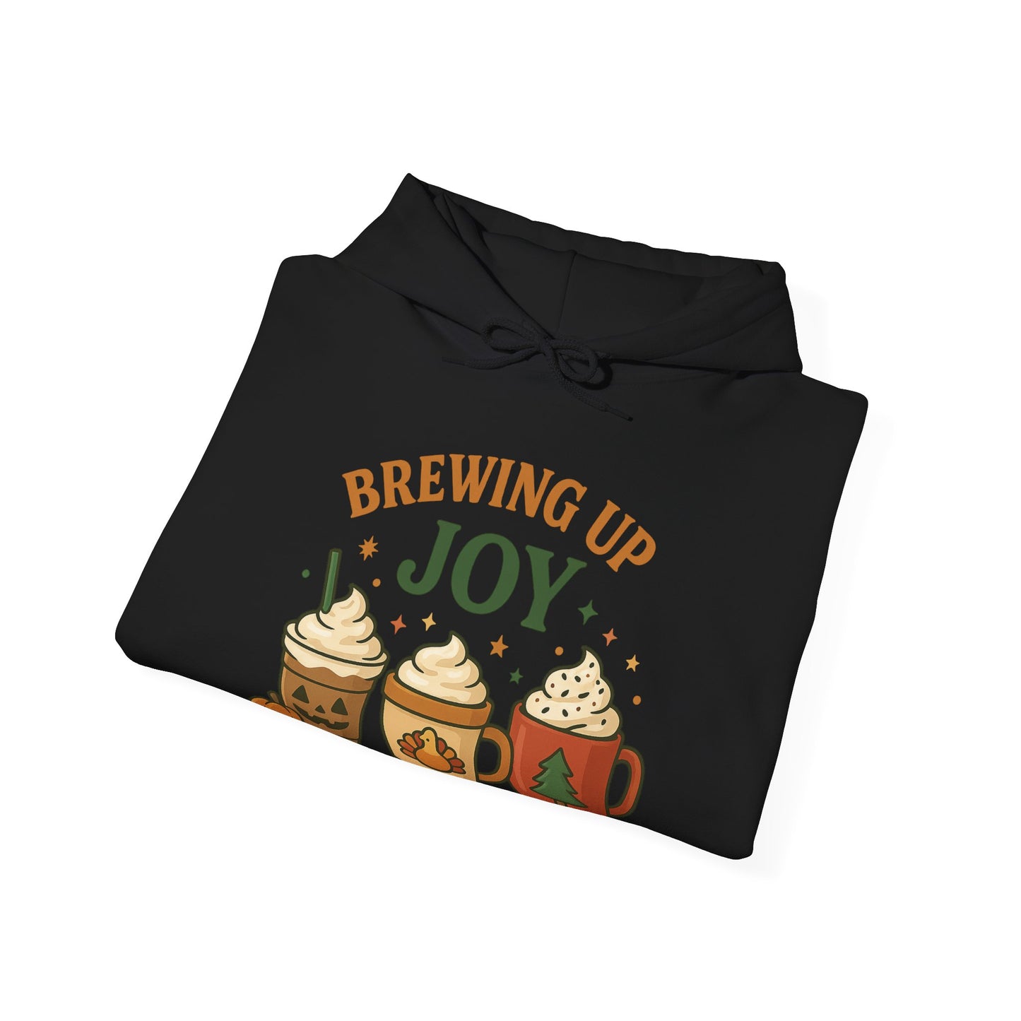Brewing Up Joy Hoodie USA ππ¦π β Unisex Holiday Coffee Hoodie for Every Season