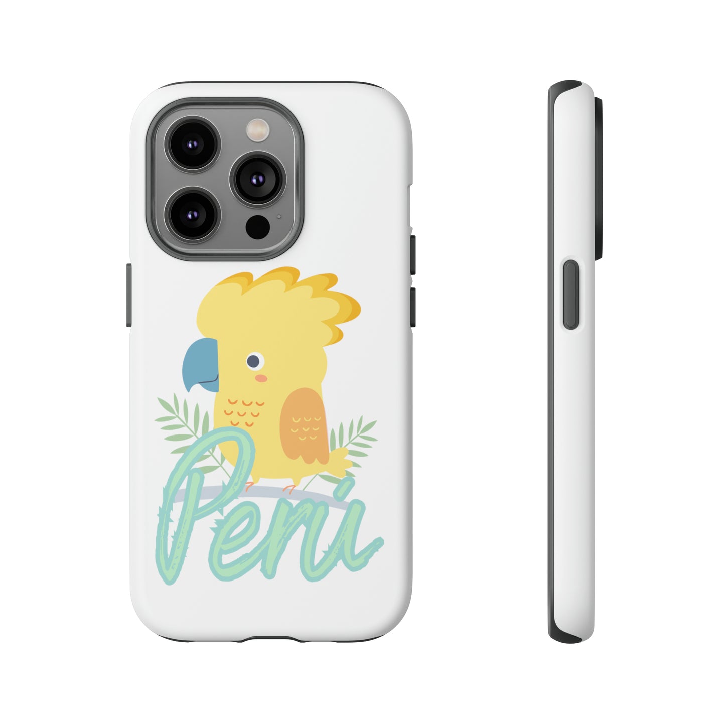 Tough iPhone Case 'Gallito de las Rocas'
