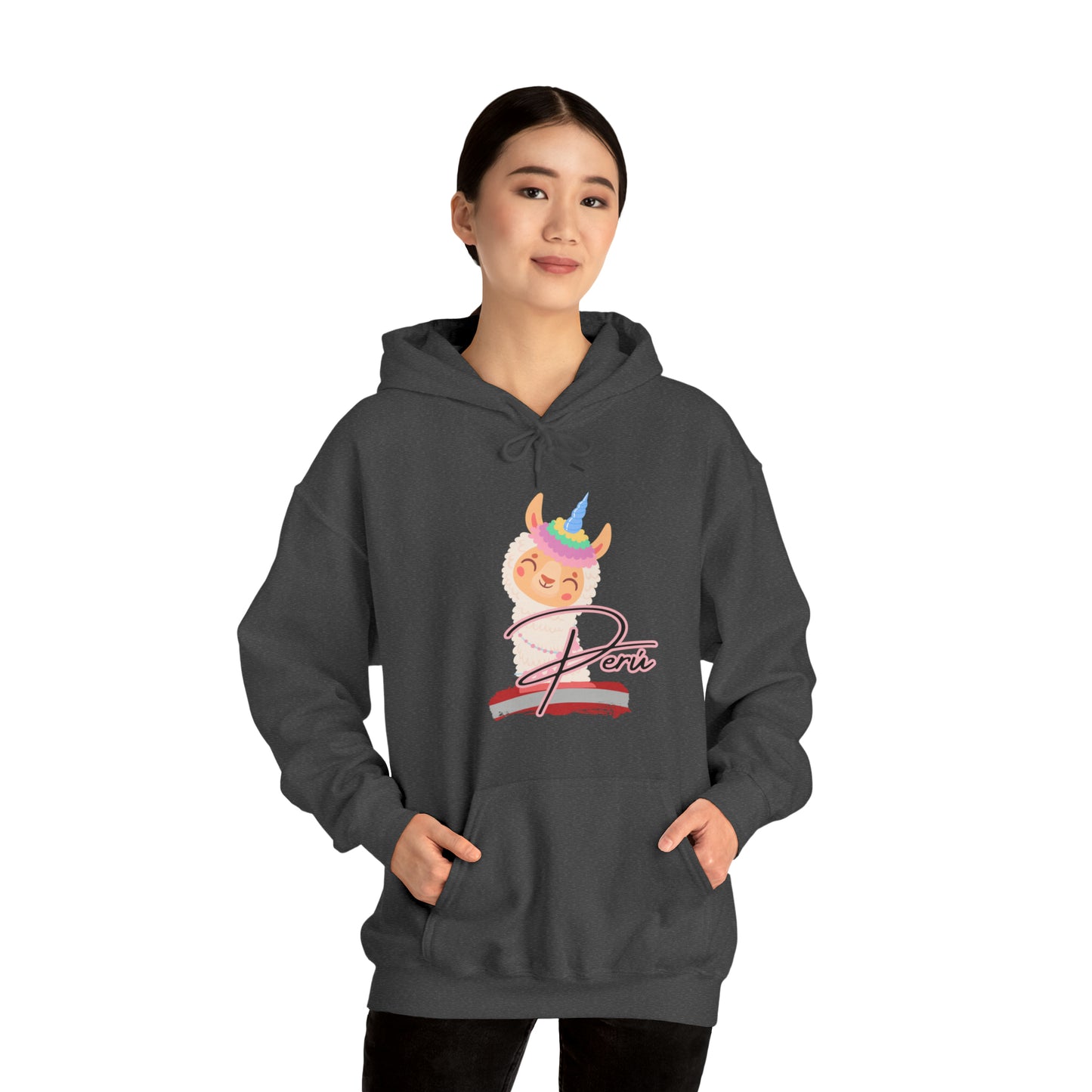 Peruvian Unisex Hoodie 'Andean Majesty'