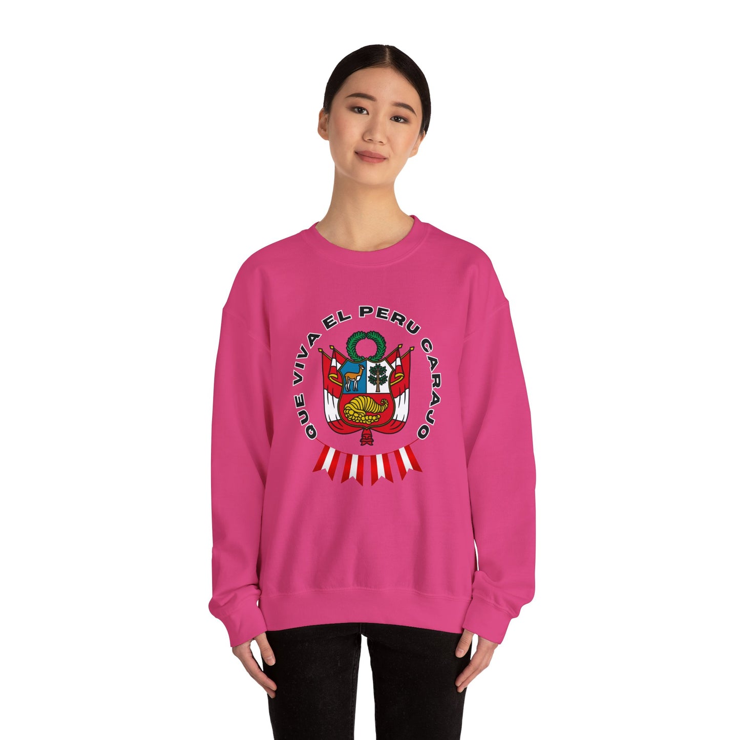 Best Peruvian Unisex Sweatshirt "PERU Escarapela"