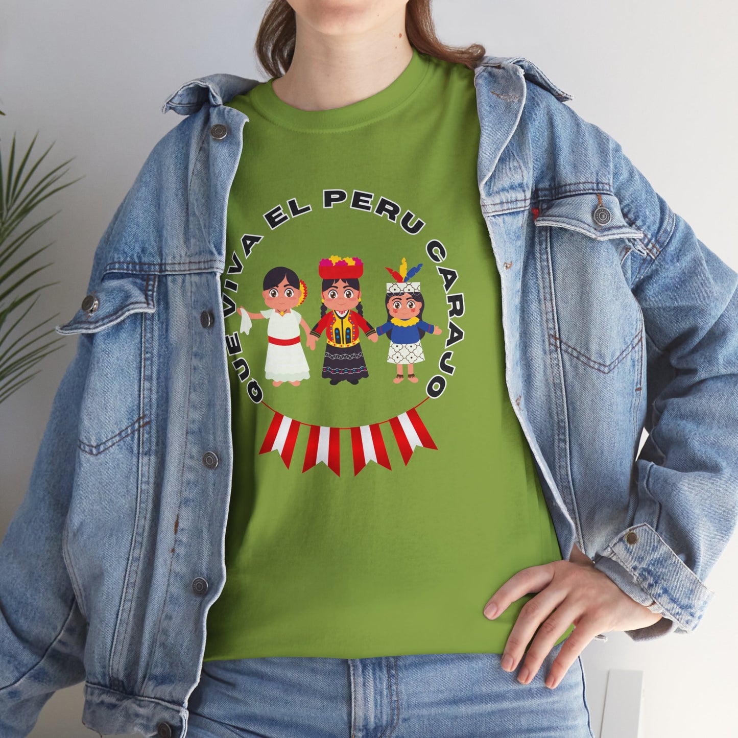 Best Peruvian Unisex T-Shirt "Que Viva El Peru Carajo he Dicho"