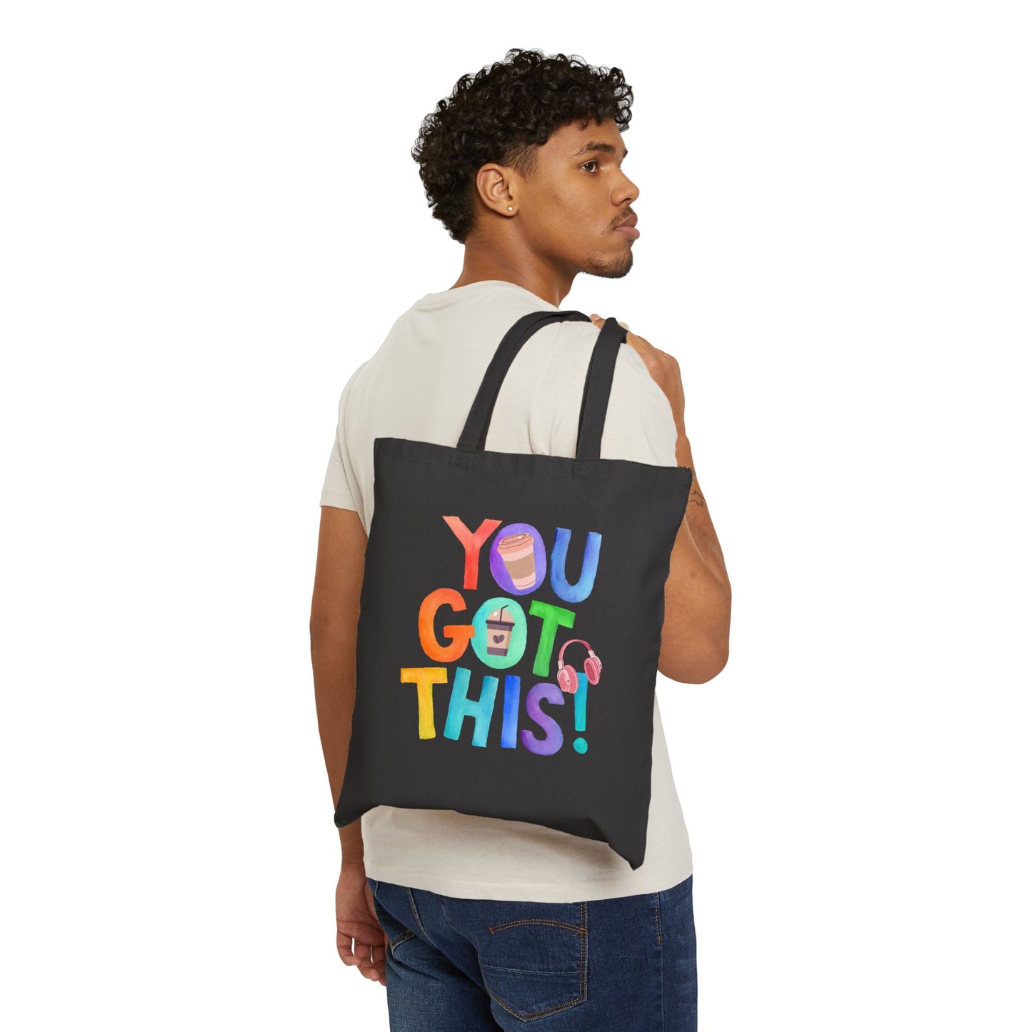 Best Coffee Tote Bag That's Brewing Success On-The-Go: Double Shot of Motivation