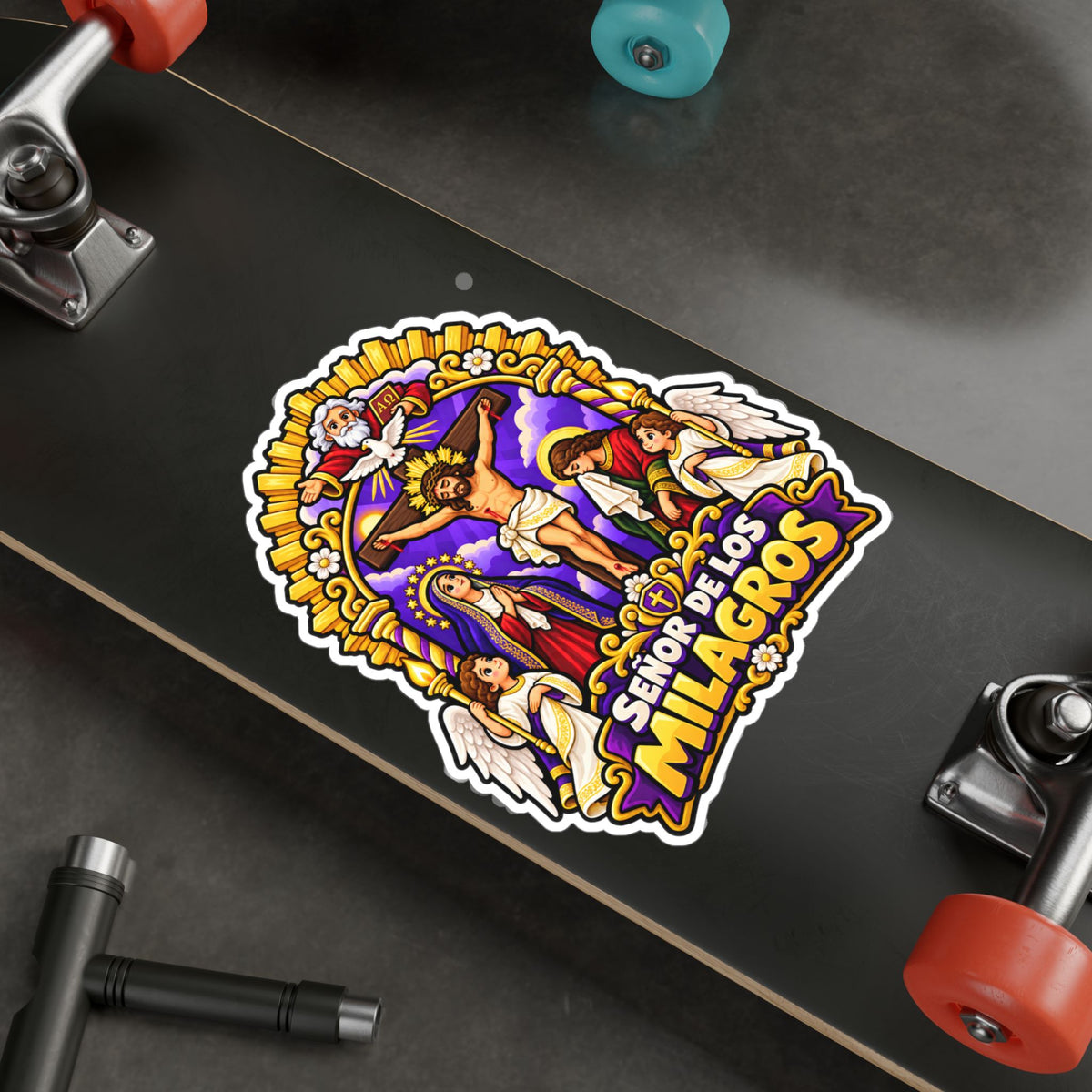Best Señor de los Milagros Sticker - Mes Morado Decal Gift