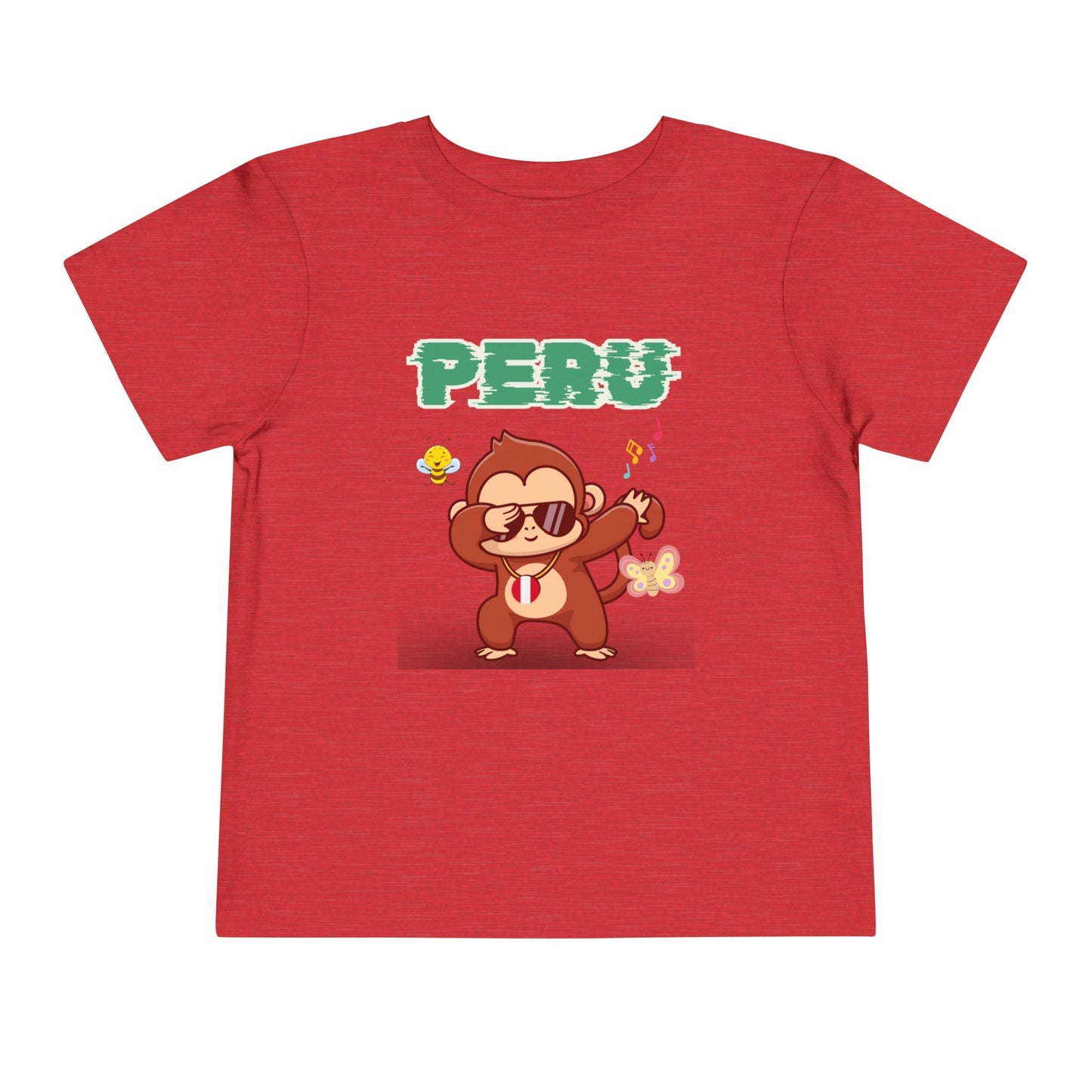 Best PeruvianToddler Short Sleeve Tee "Peruvian Jungle Party"