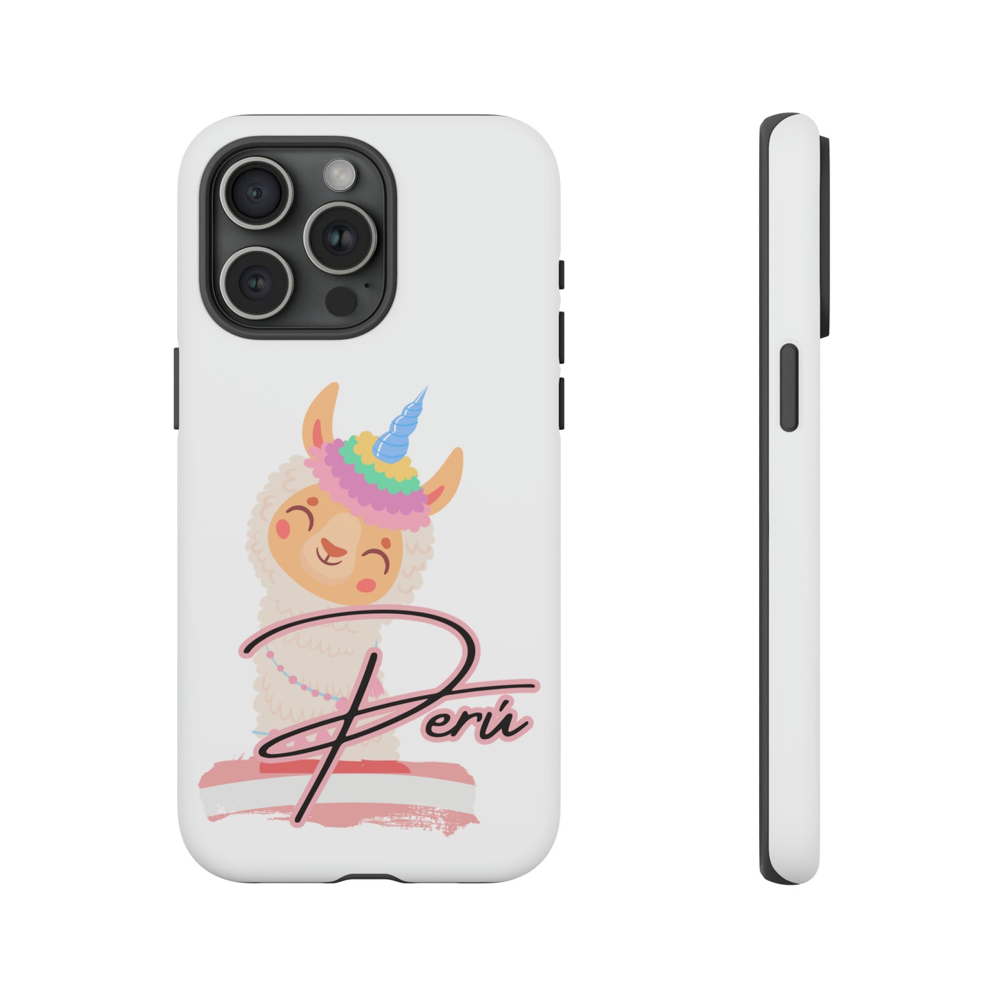 Tough iPhone Case "Llama Love on-the-Go"