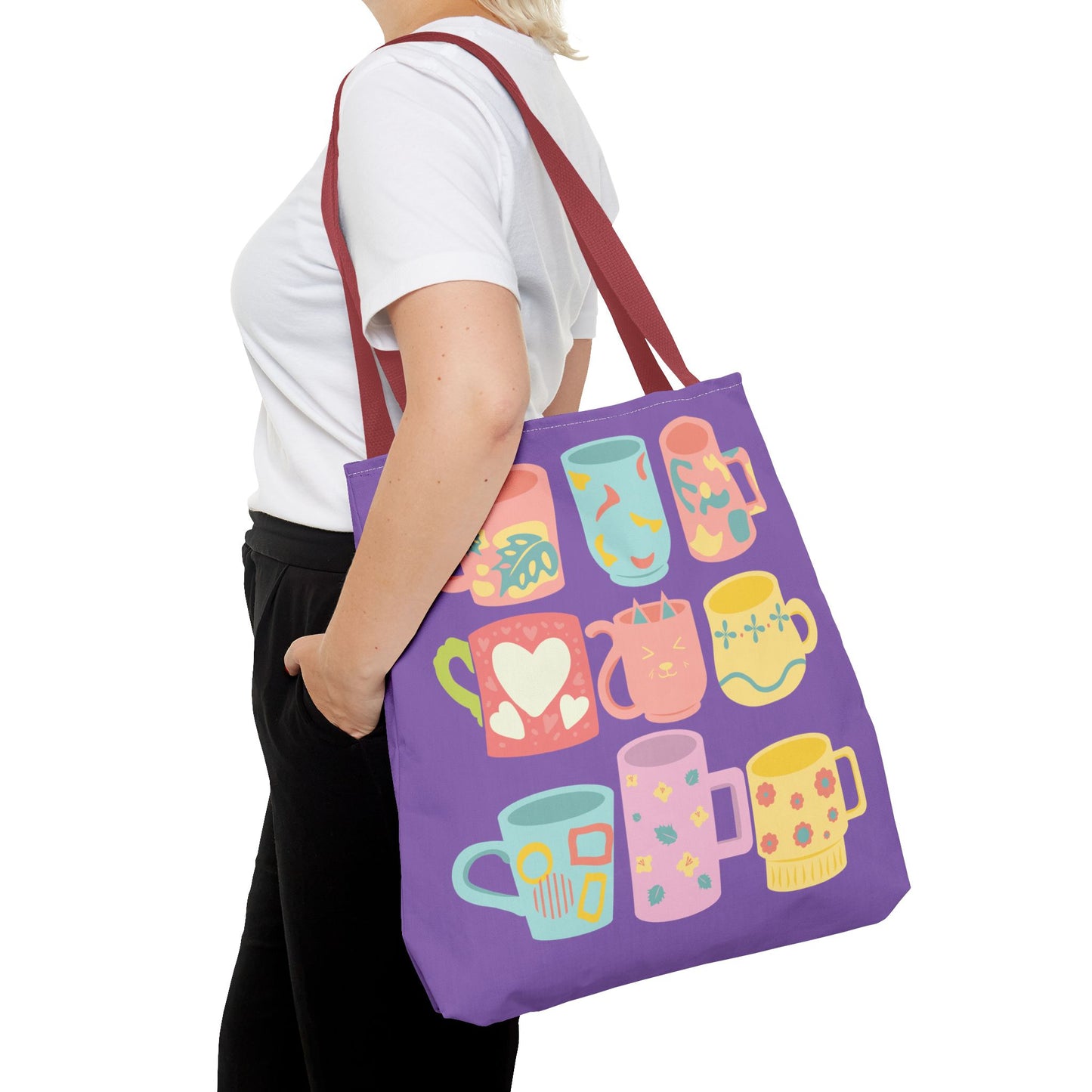 Best Coffee Tote Bag "Coffee Mugs for Coffee Addicts"