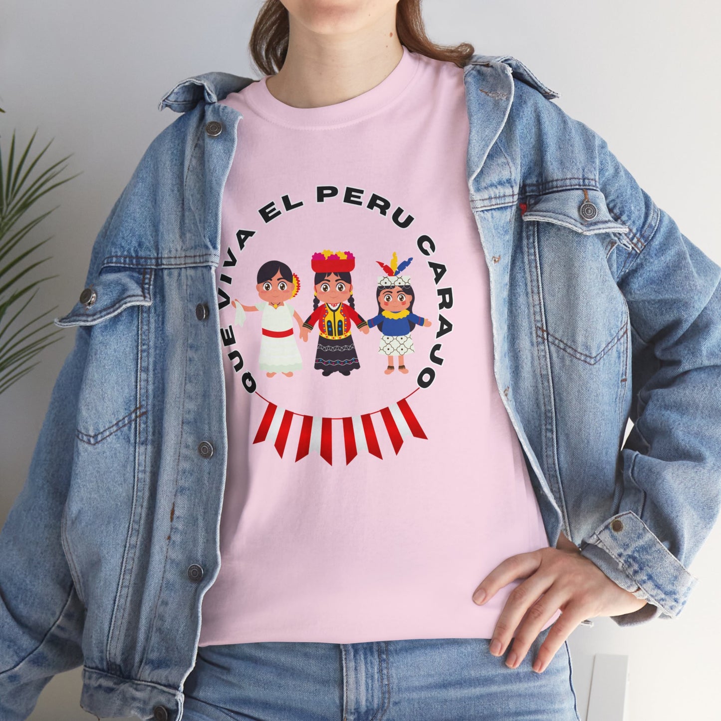 Best Peruvian Unisex T-Shirt "Que Viva El Peru Carajo he Dicho"