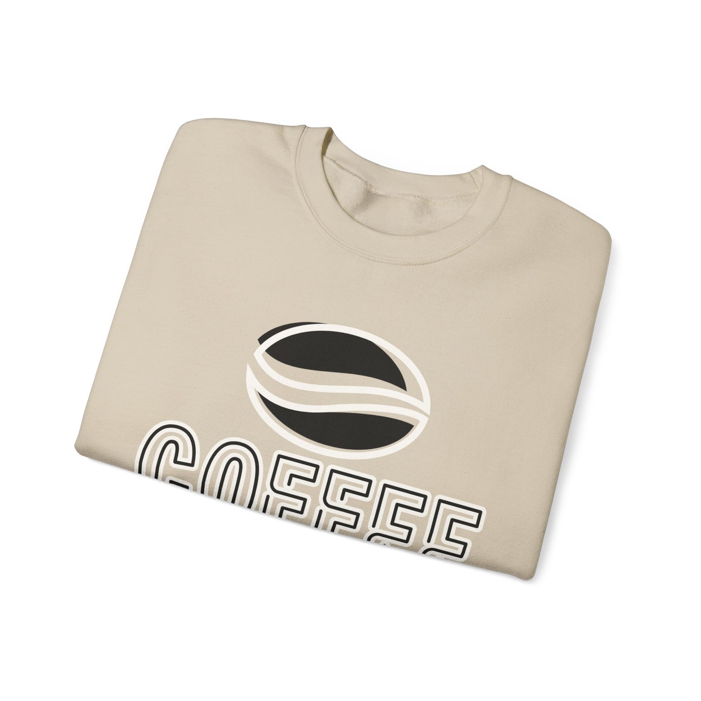 ☕ Minimalist Coffee Sweatshirt USA | Eco-Friendly Unisex Sweater
