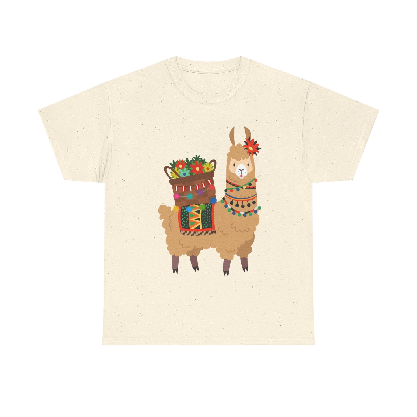 Fiesta Llama Unisex Tee – Bold Print, Classic Comfort