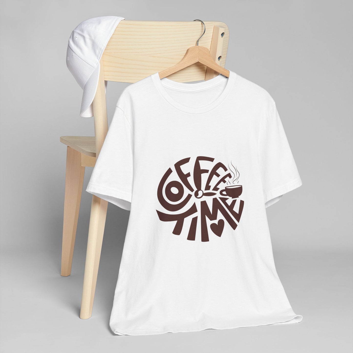 Coffee Time T-Shirt – Retro Coffee Lover Graphic Tee (USA Shipping)