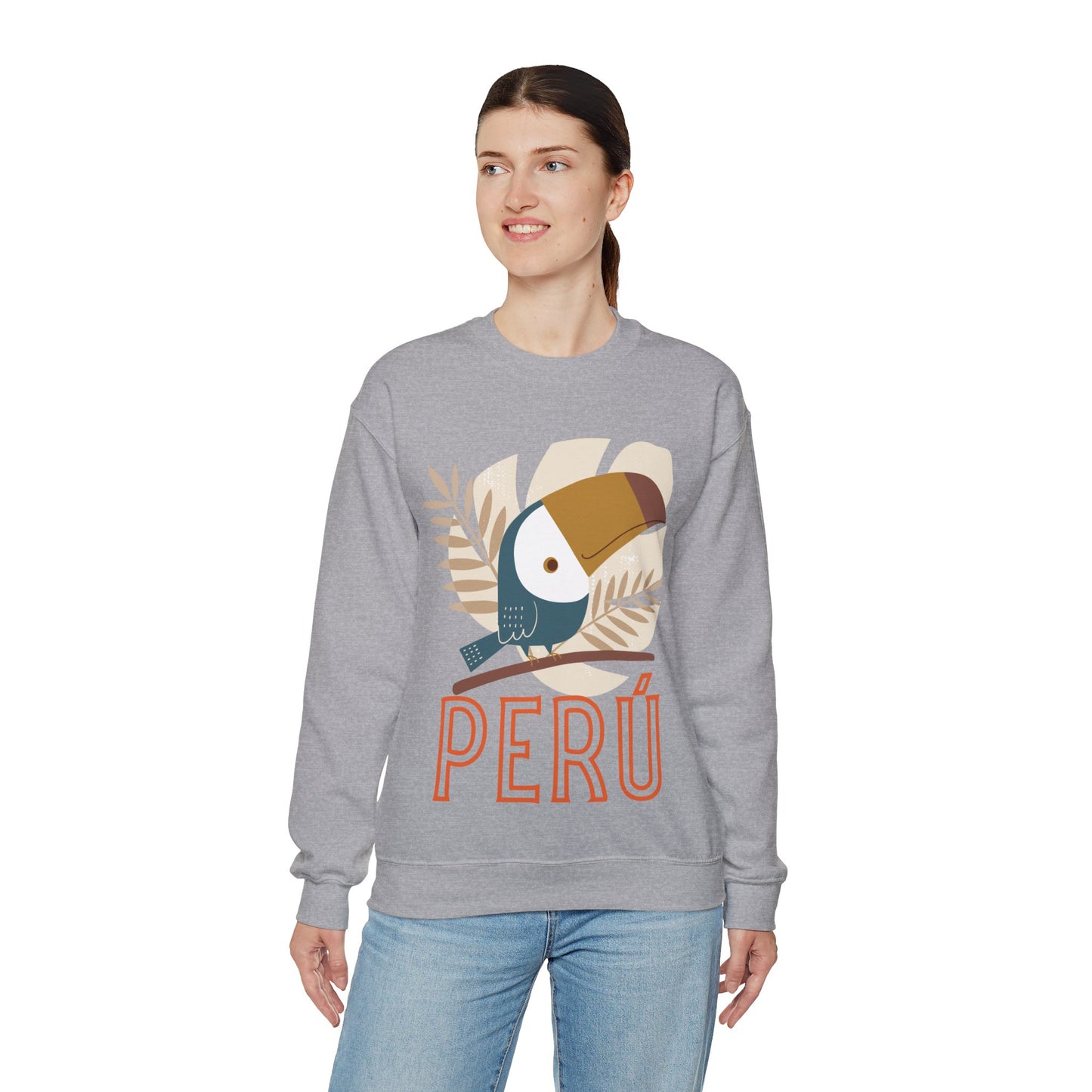 Best Unisex Peruvian Sweatshirt "Peru Tucan"