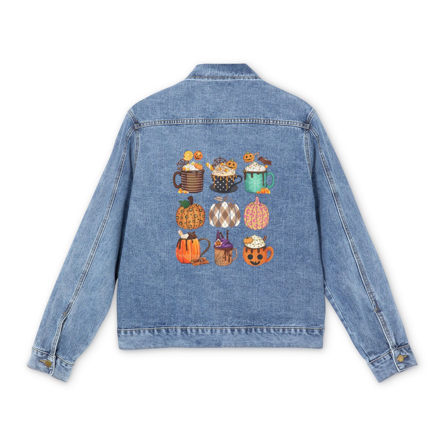Best Denim Coffee Jacket That's a Pumpkin Spice Paradise: Harvest Brew Chic