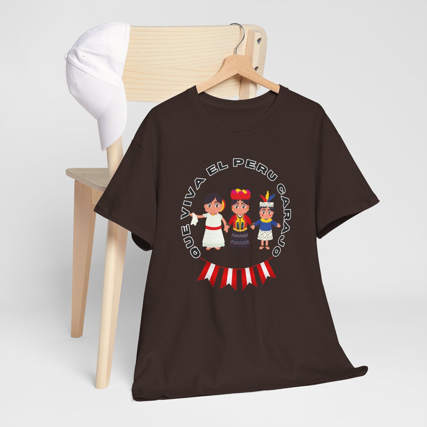 Best Peruvian Unisex T-Shirt "Que Viva El Peru Carajo he Dicho"