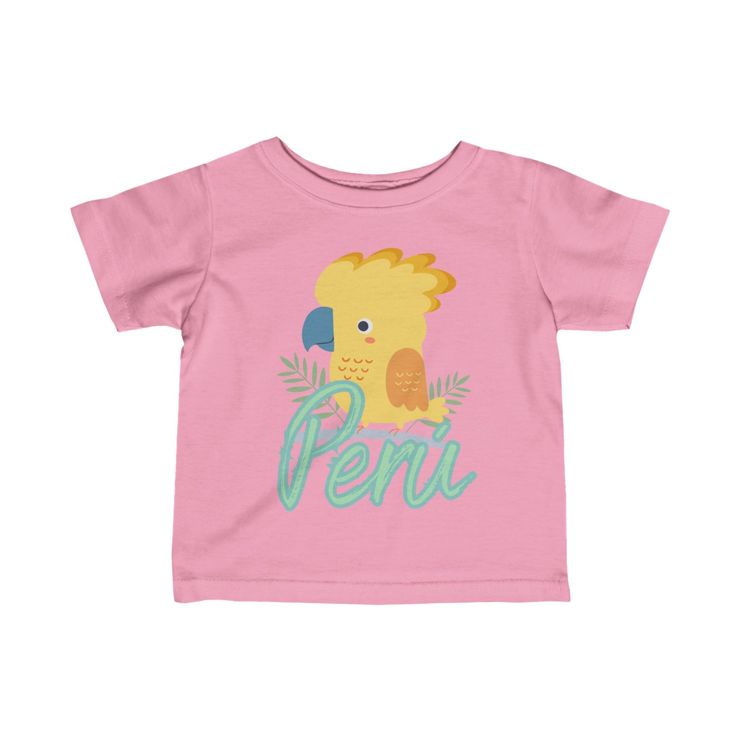 Best Peruvian Infant Fine Jersey Tee "Peru Gallito de Las Rocas"