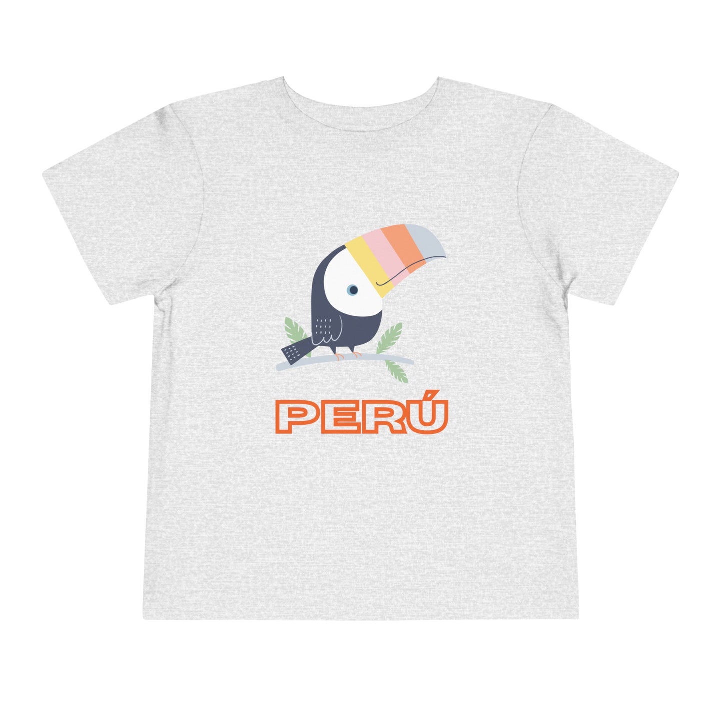 Best PeruvianToddler Short Sleeve Tee "Peru Toucan Colors"