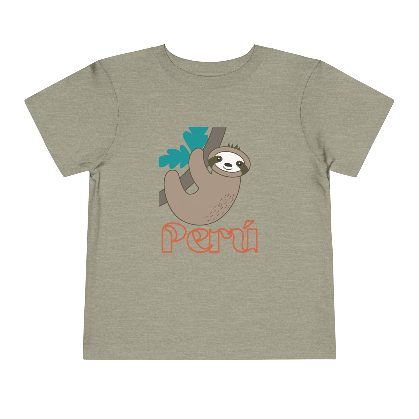 Best PeruvianToddler Short Sleeve Tee "Peru Perezozo"