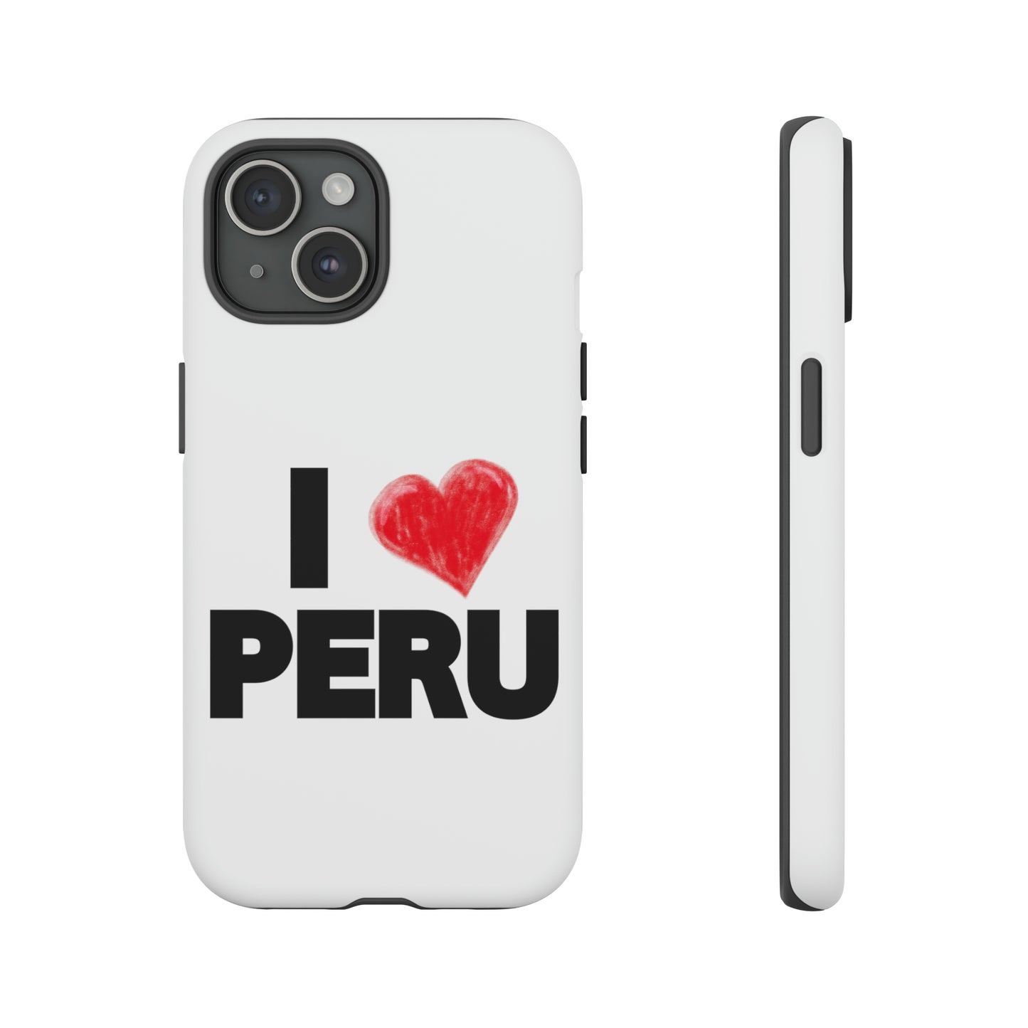Tough iPhone Cases "Love Peru"