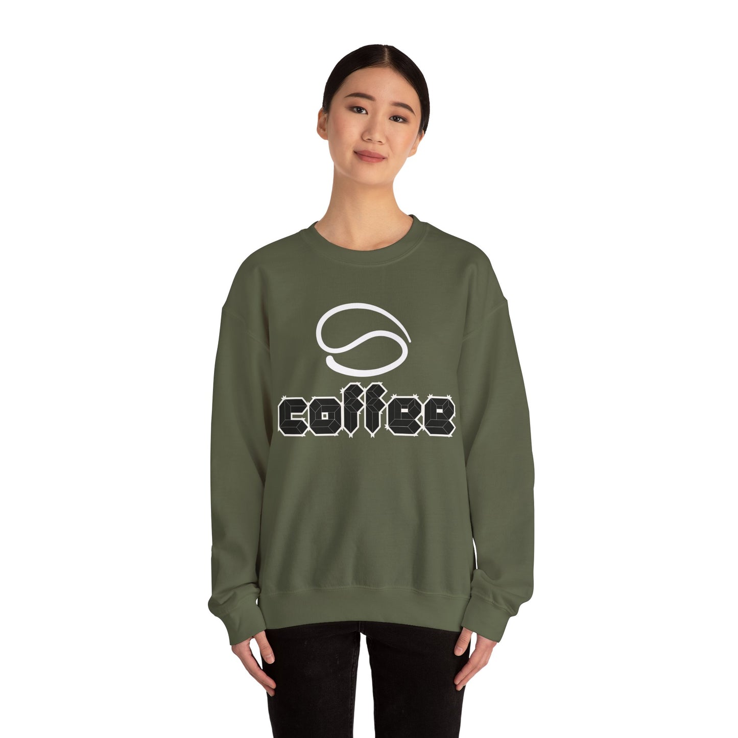 π΄β Bold Coffee Sweatshirt USA | Eco-Friendly Unisex Coffee Sweater