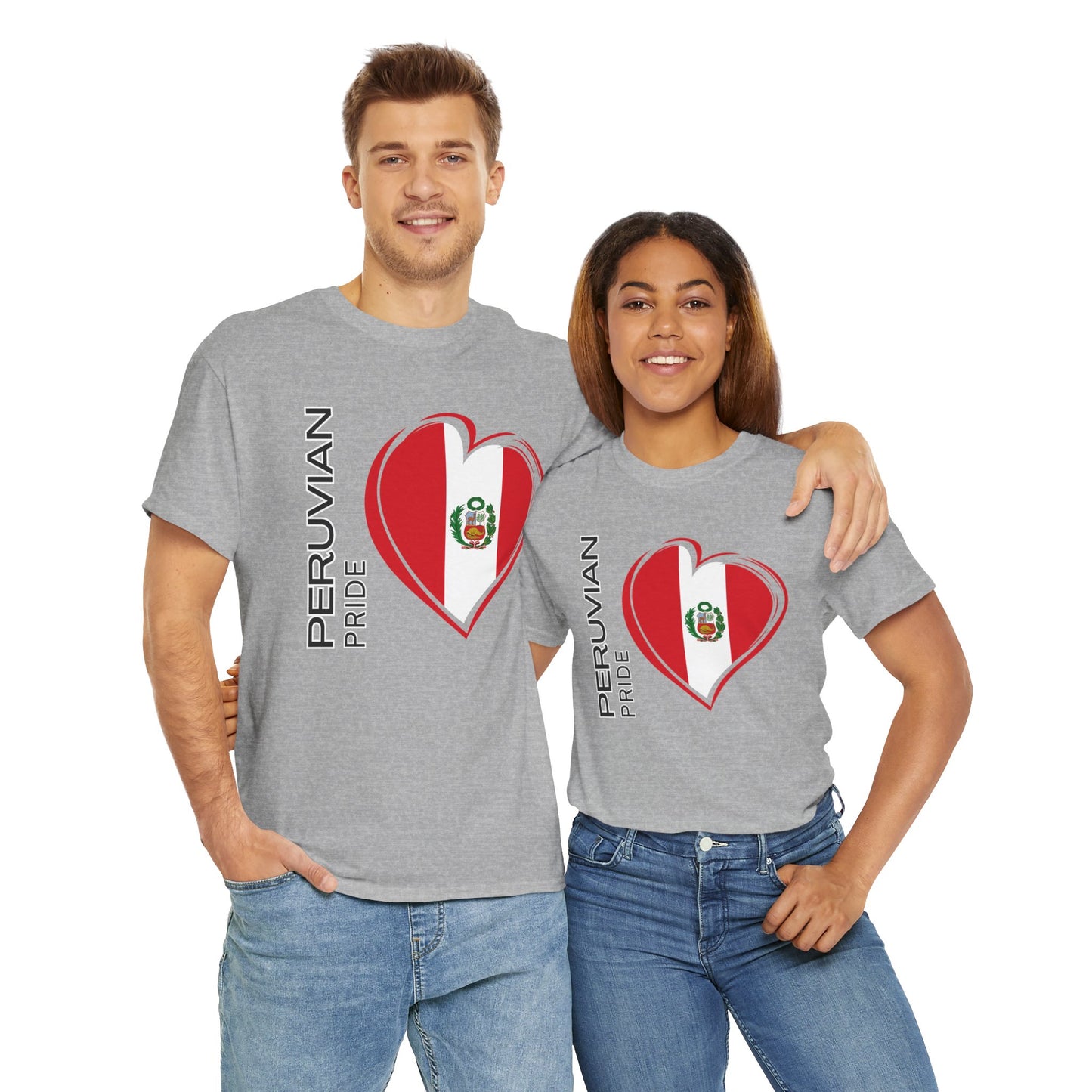 Best Unisex T-Shirt "Peruvian Flag Pride"