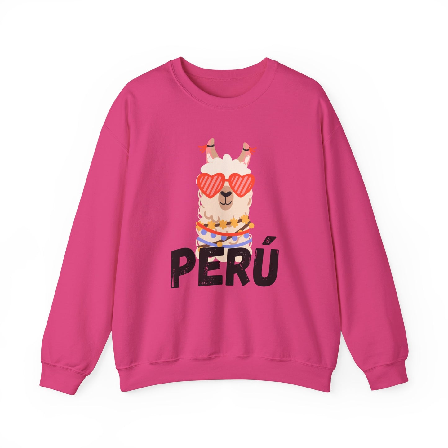 Best Unisex Sweatshirt Peruvian Inspired "Llama Heart"