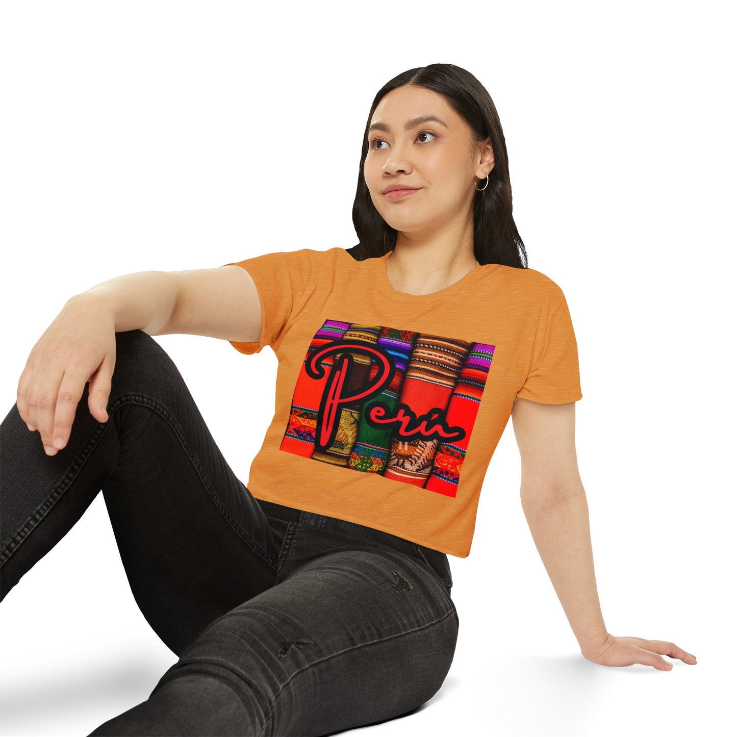 Peruvian Crop Top "Peru Manta"