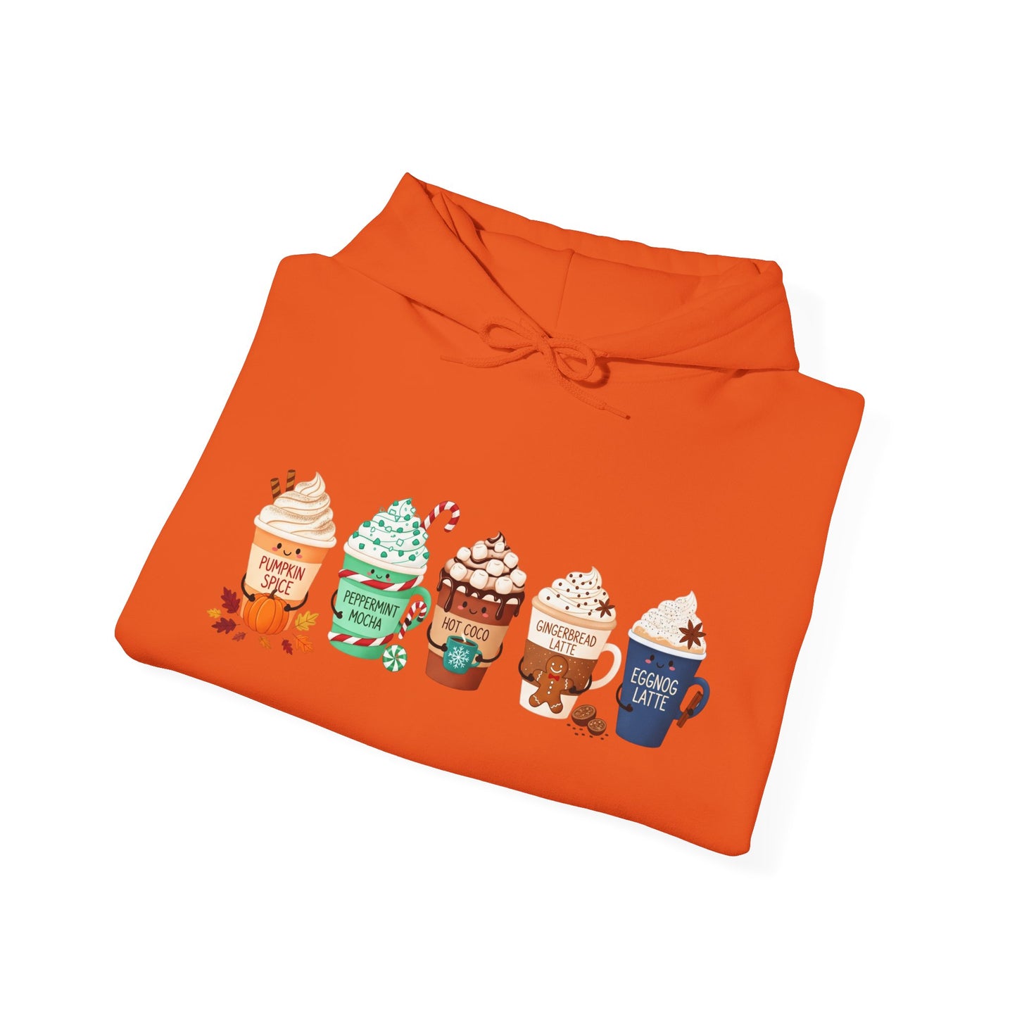 Seasonal Coffee Favorites Hoodie USA ππβ β Unisex Holiday Hoodie for Coffee Lovers