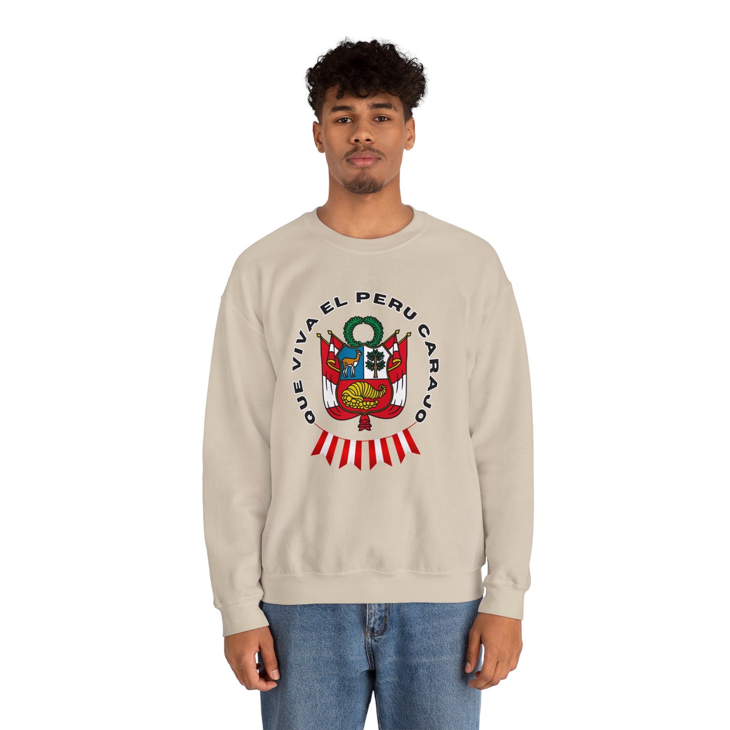 Best Peruvian Unisex Sweatshirt "PERU Escarapela"