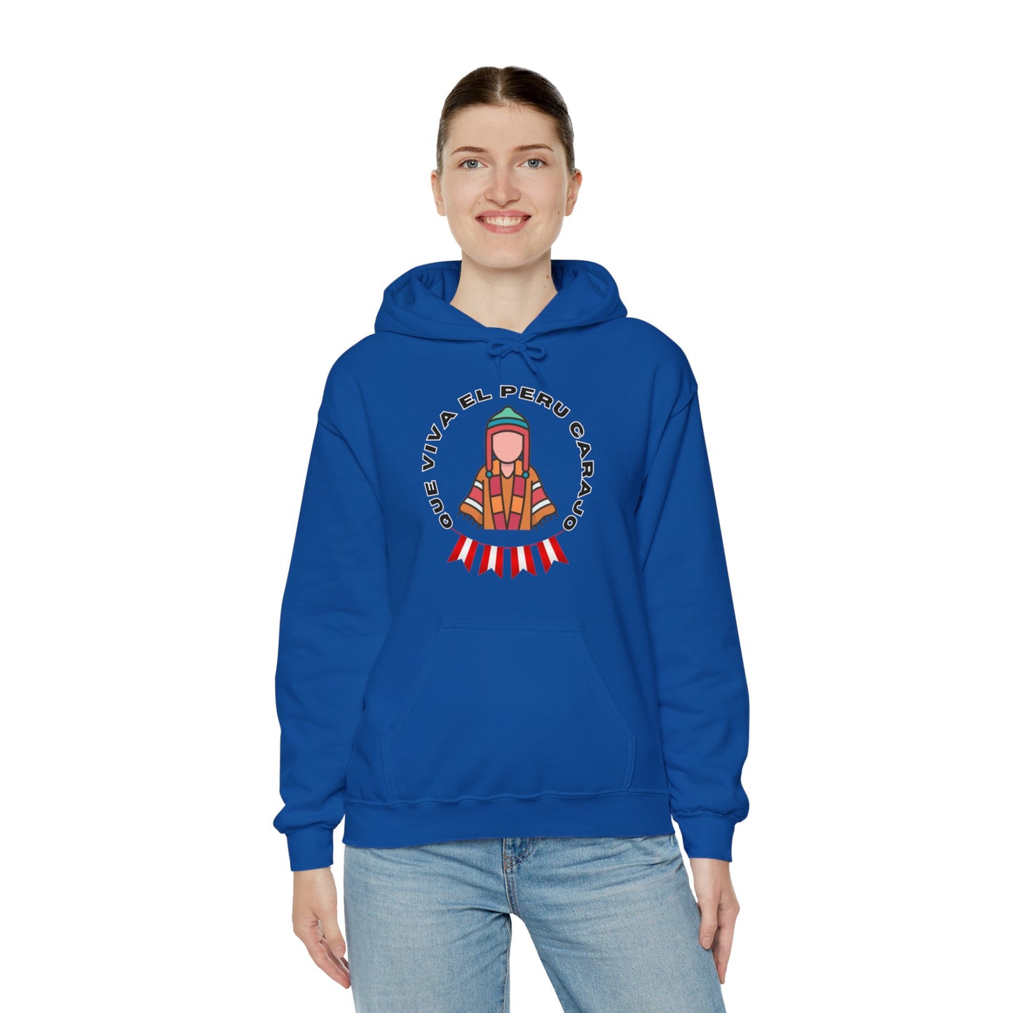 Best Peruvian Unisex Hoodie "Que Viva el PERU Carajo"
