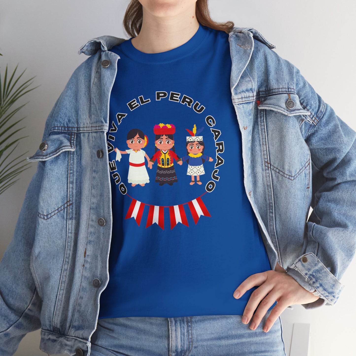 Best Peruvian Unisex T-Shirt "Que Viva El Peru Carajo he Dicho"