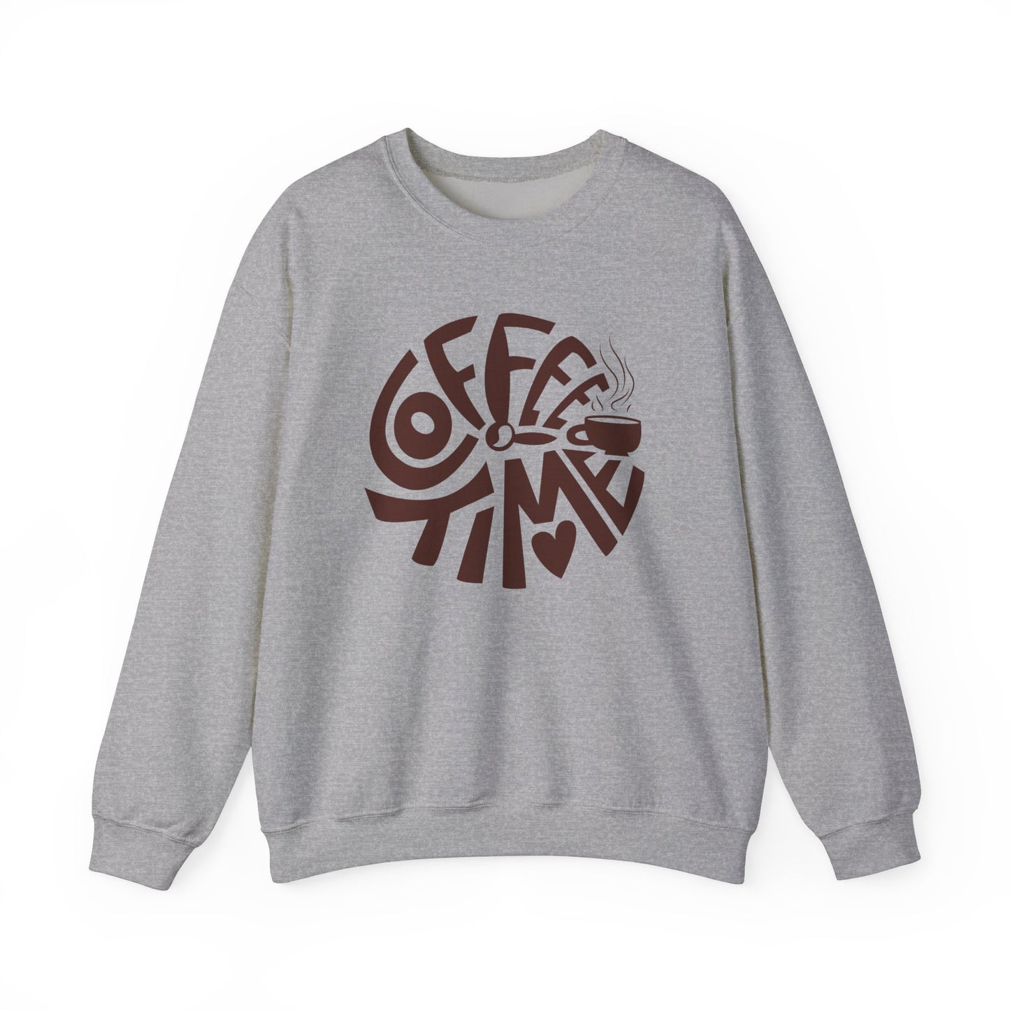 ☕ Coffee Time Sweatshirt USA | Unisex Cozy Sweater