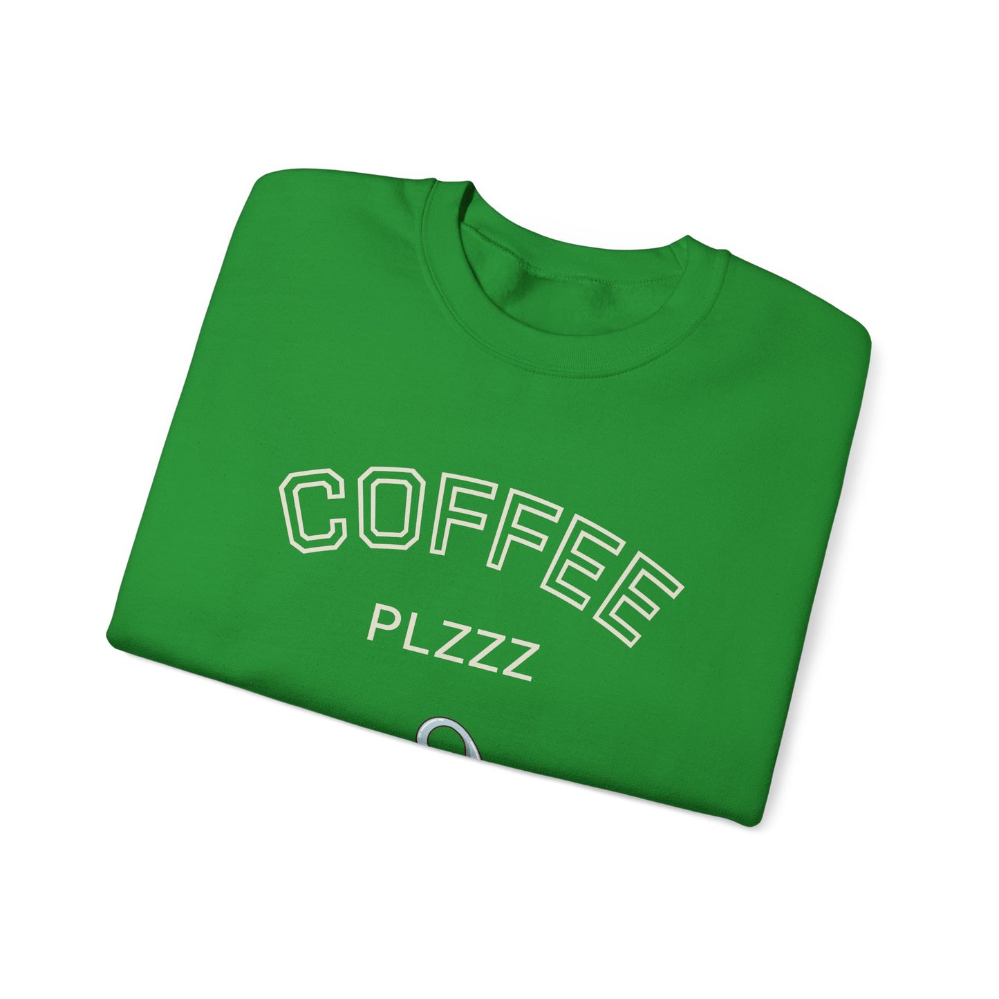 π±β Coffee Plzzz Cat Sweatshirt USA | Eco-Friendly Unisex Coffee Sweater