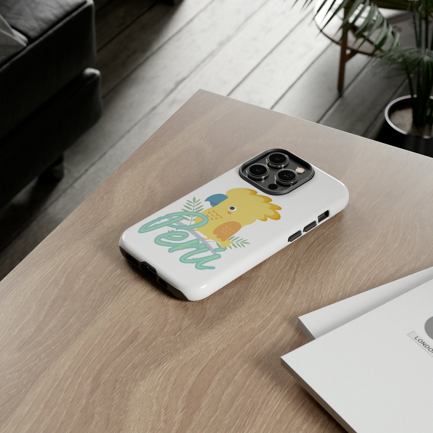 Tough iPhone Case 'Gallito de las Rocas'