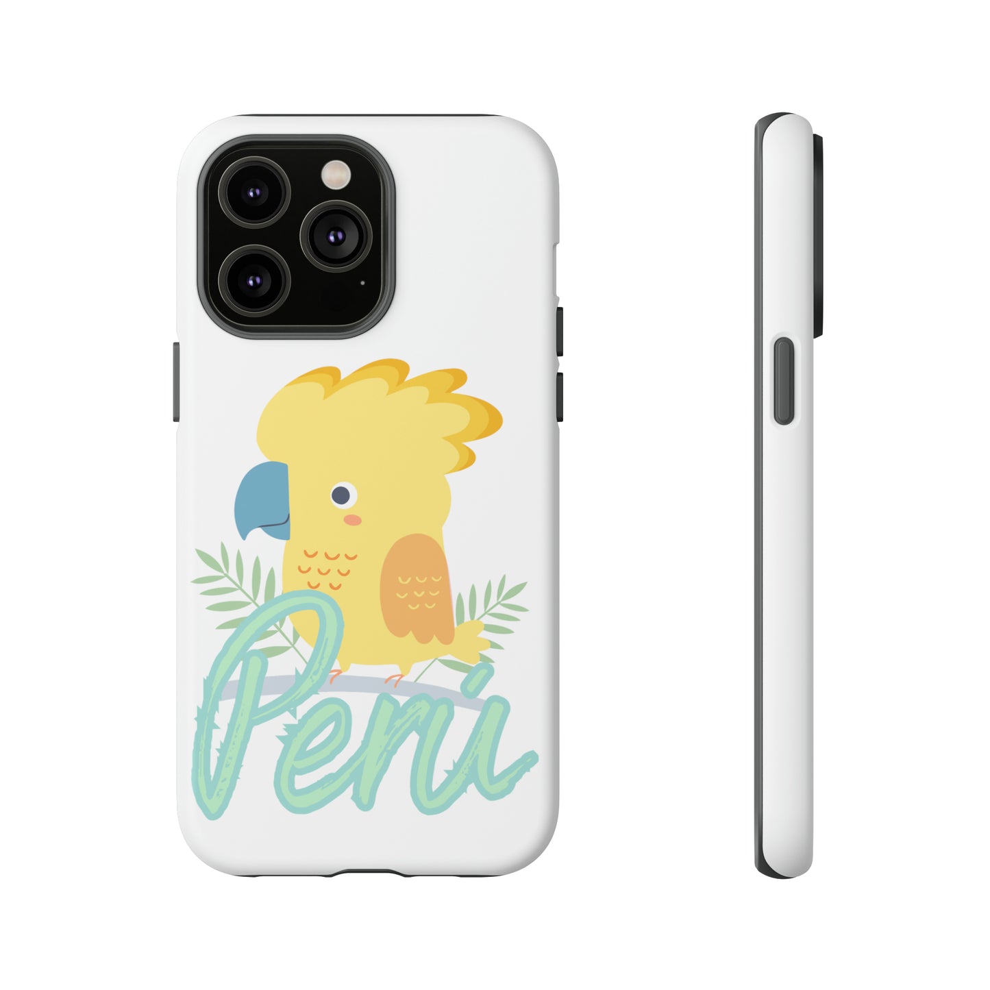 Tough iPhone Case 'Gallito de las Rocas'
