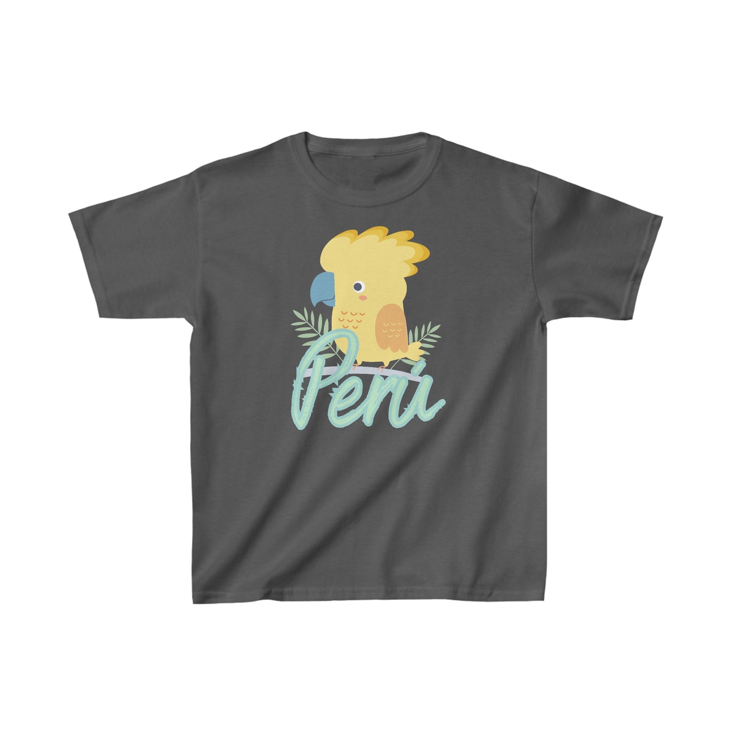 Best Peruvian Kids Tee "Peru Gallito de las Rocas"